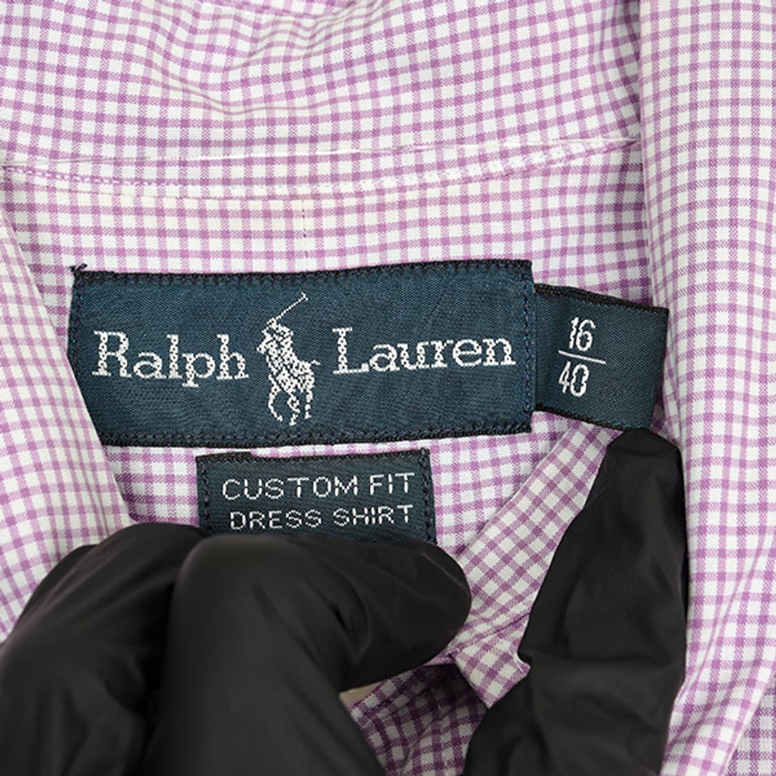 폴로랄프로렌 포니 깅엄 체크 하프 셔츠 (S) 상품이미지8