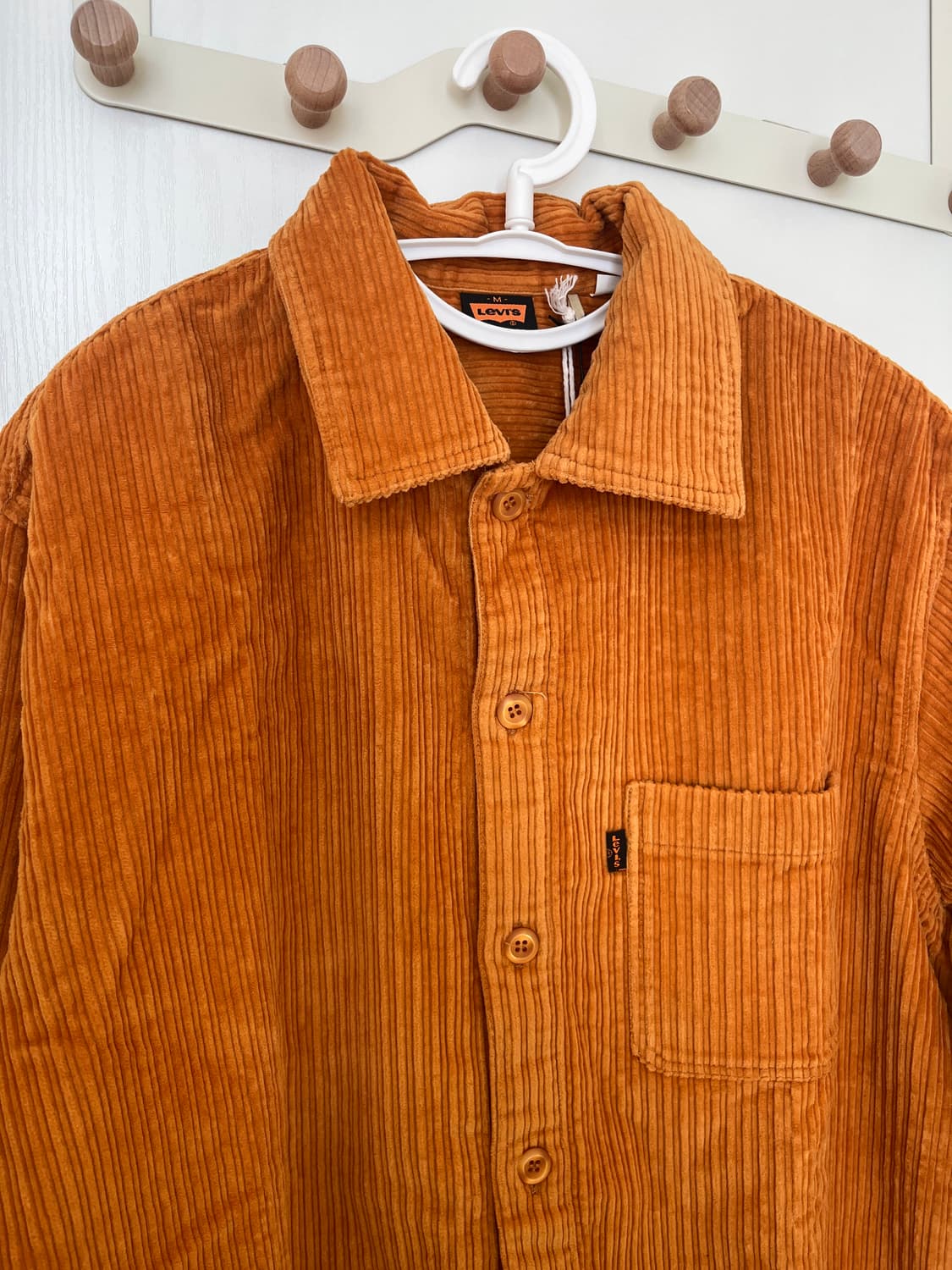 리바이스빈티지클로딩 Lvc Cord Shirt Golden Oak M 상품이미지2