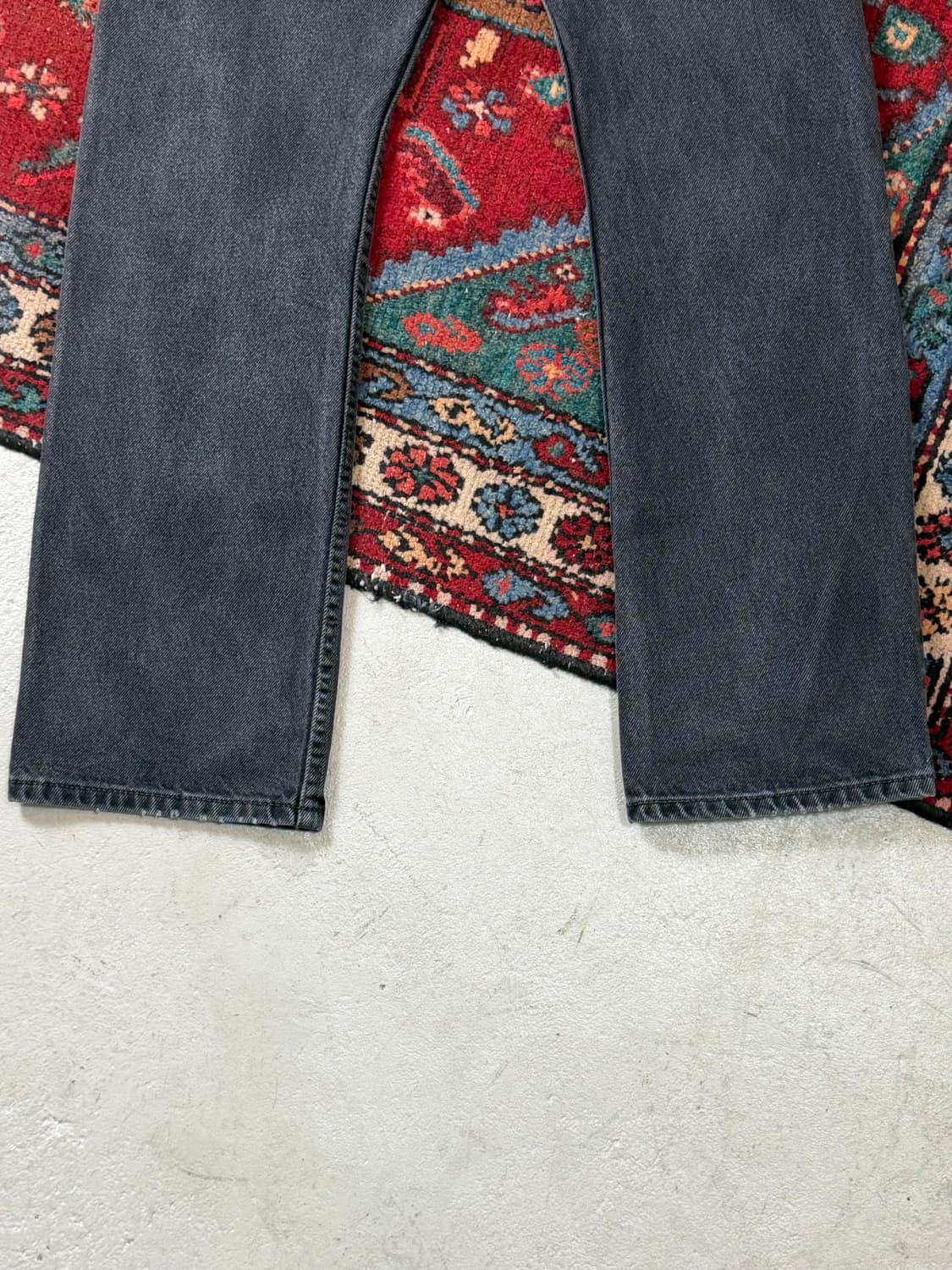 00's 빈티지 리바이스 517 블랙 부츠컷 플레어진 상품이미지8