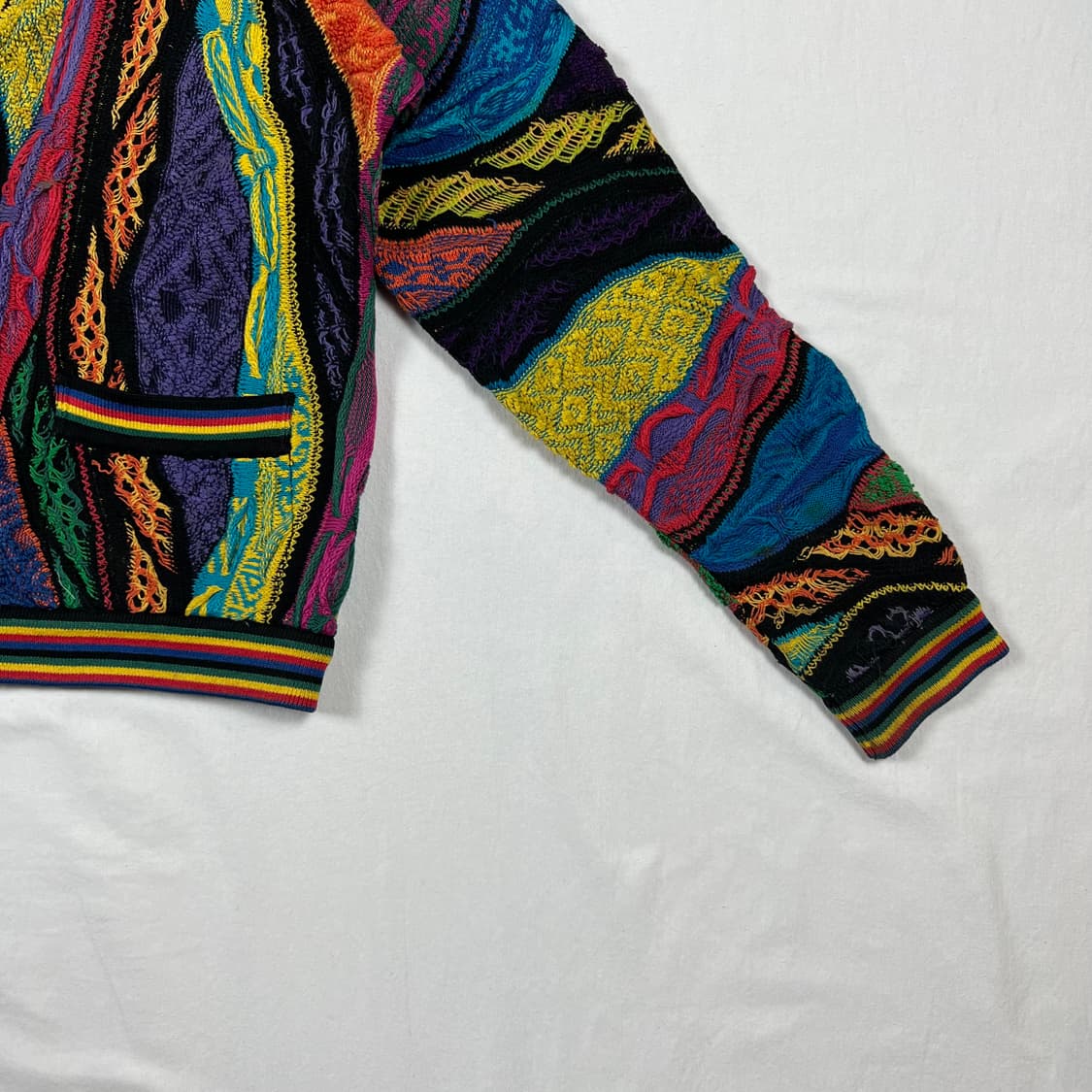 쿠지 쿠기 coogi 케이블 니트 스웨터 가디건 상품이미지3