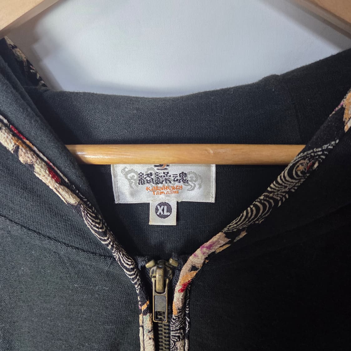 [KARAKURI TAMASHII] 카라쿠리 타마시 오리엔탈 후드집업 상품이미지6