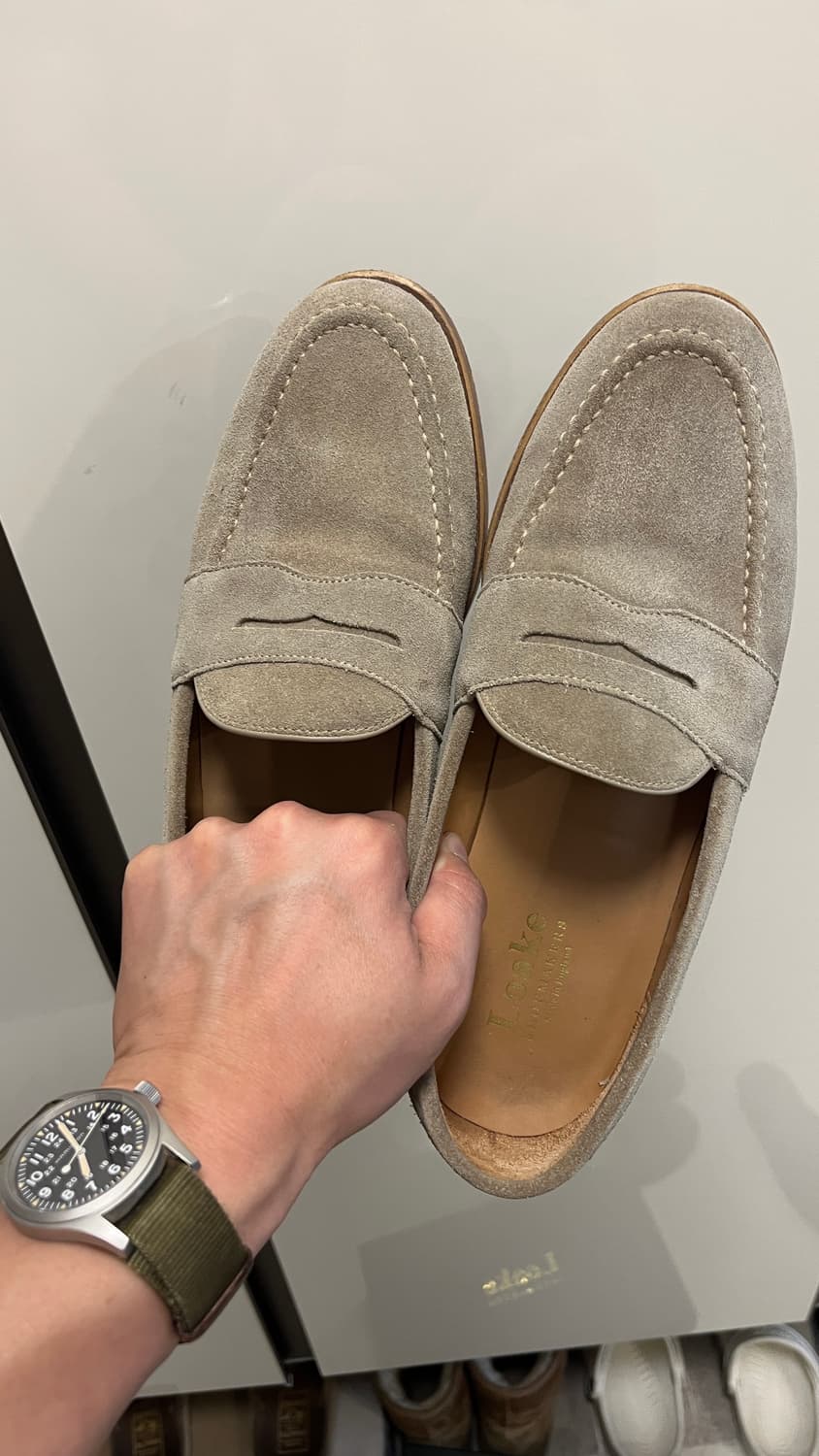 로크(Loake)이튼 샌드색상 로퍼 팝니다 uk7.5 상품이미지2