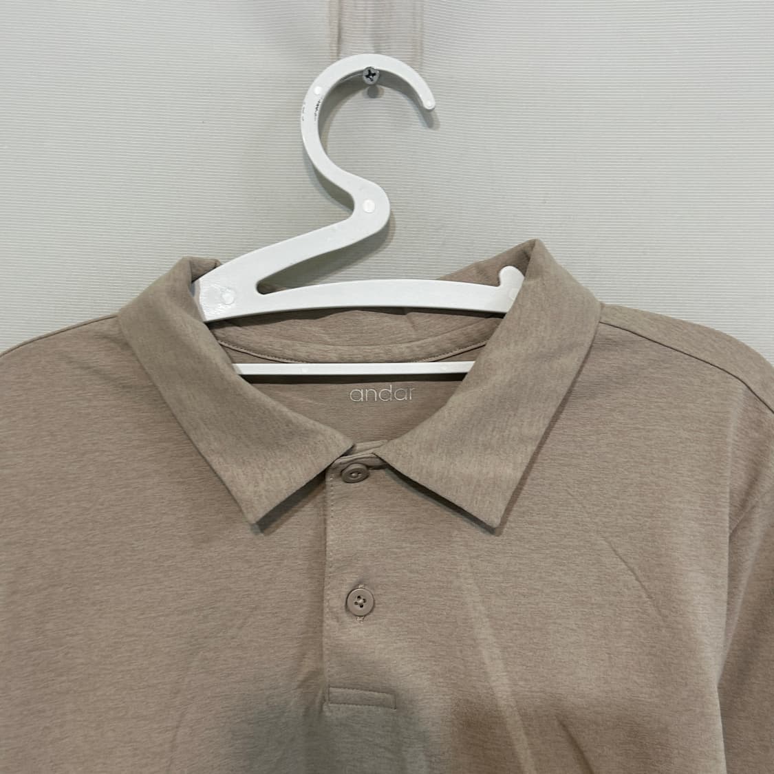 안다르 남성 티셔츠 M 상태최상 베이지 상품이미지2