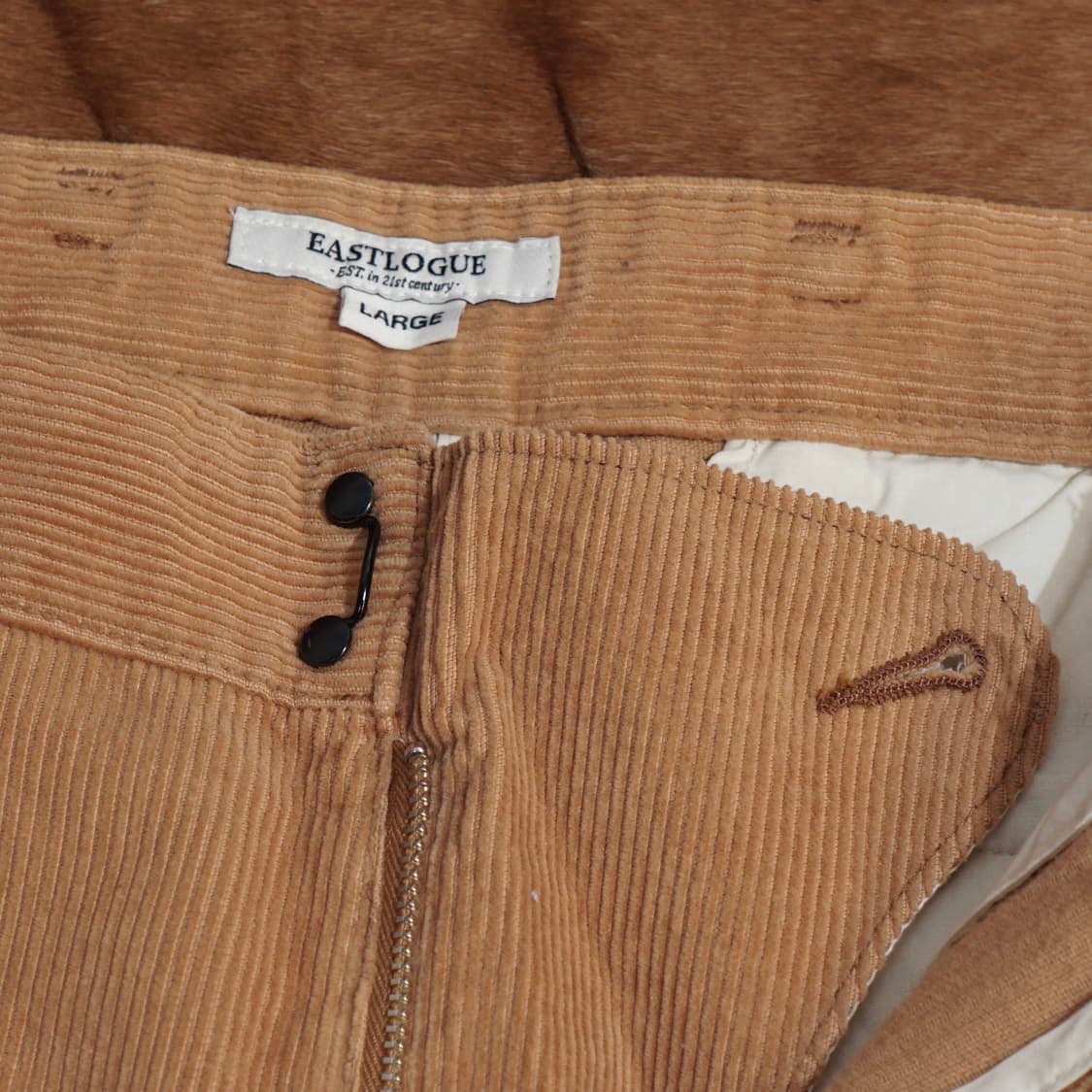 이스트로그 핀턱 코듀로이 팬츠 상품이미지6