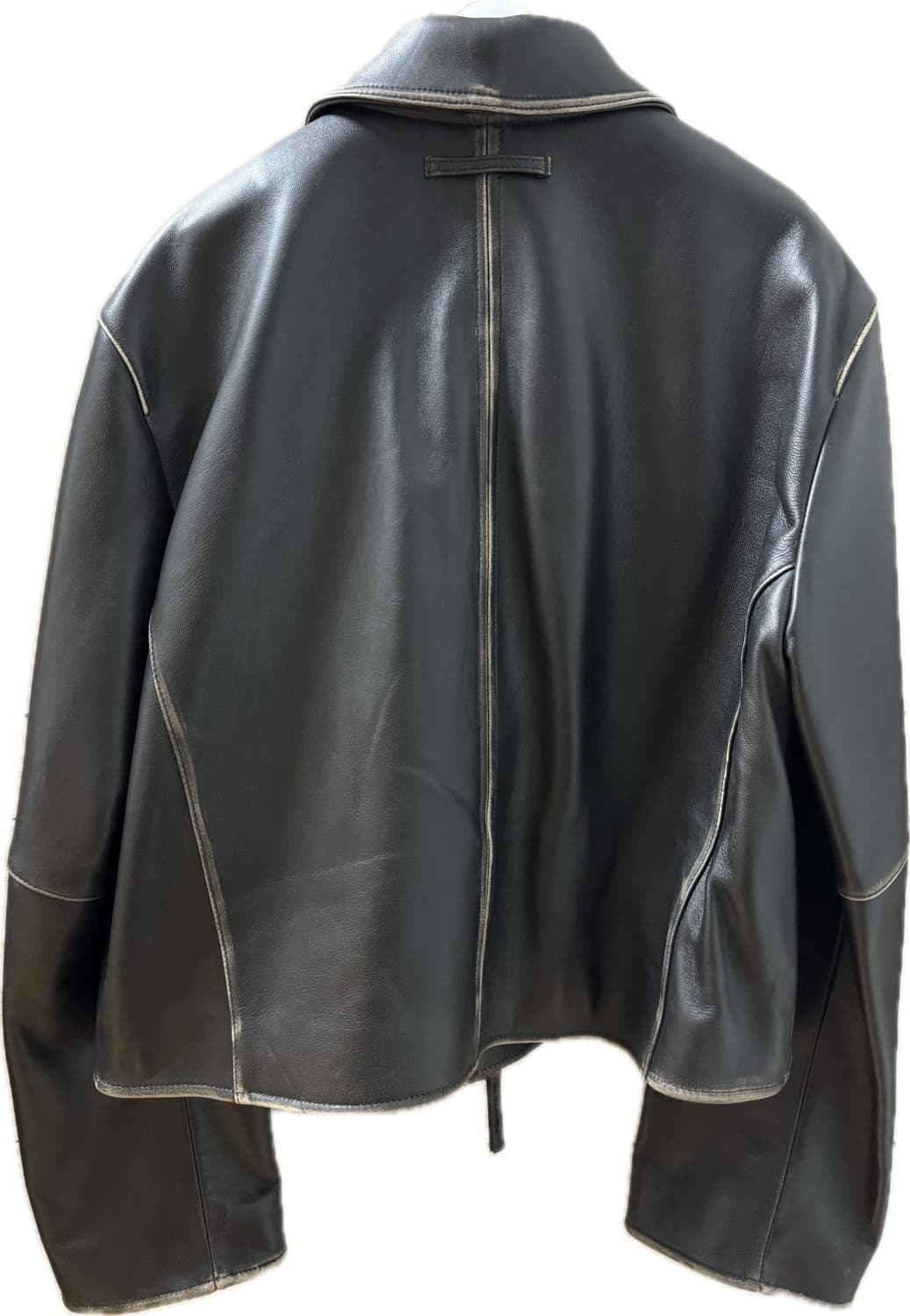 로우클래식 REAL LEATHER JACKET_BLACK 상품이미지2