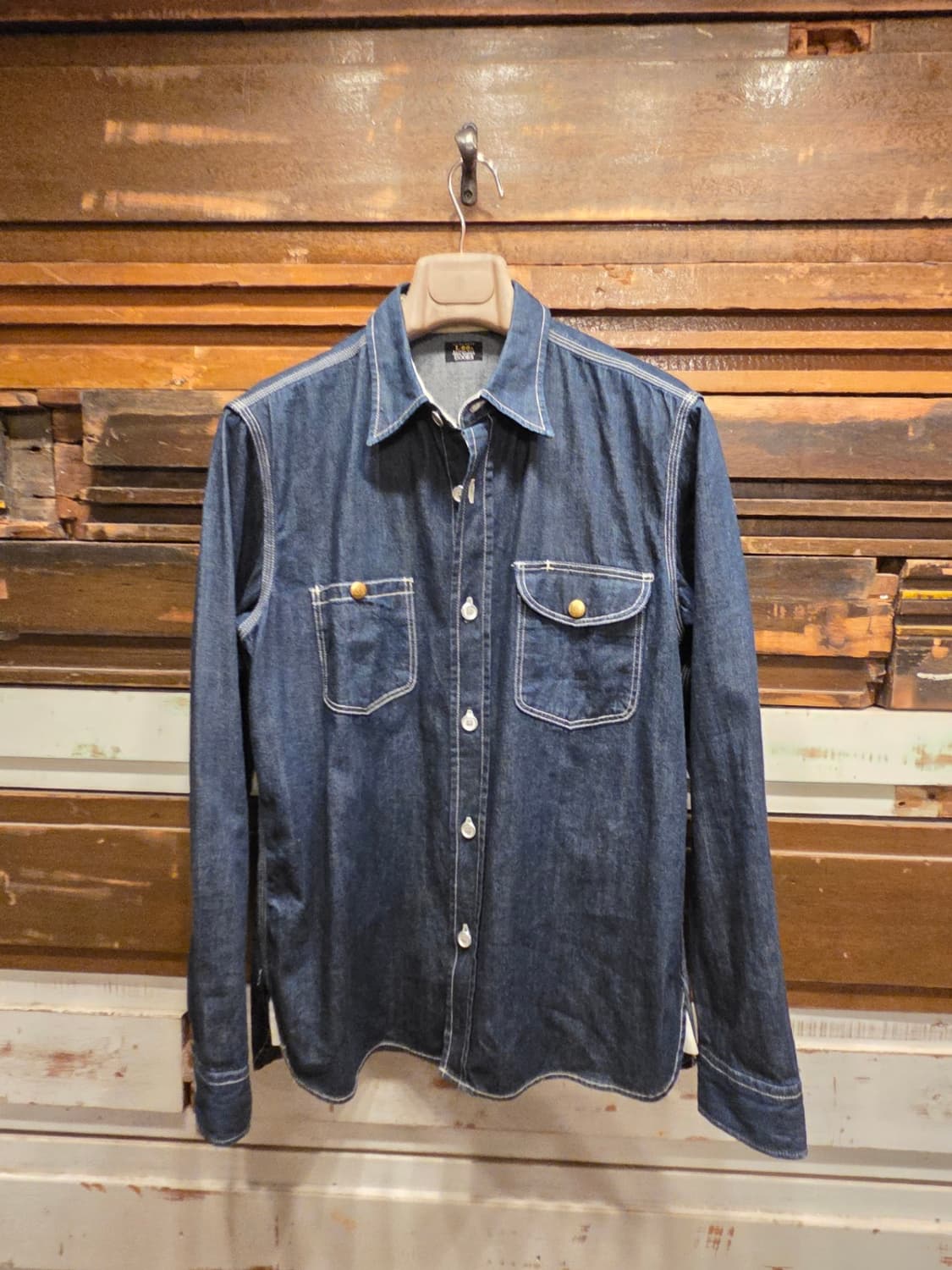 리 × 어반리서치 데님셔츠  상품이미지1