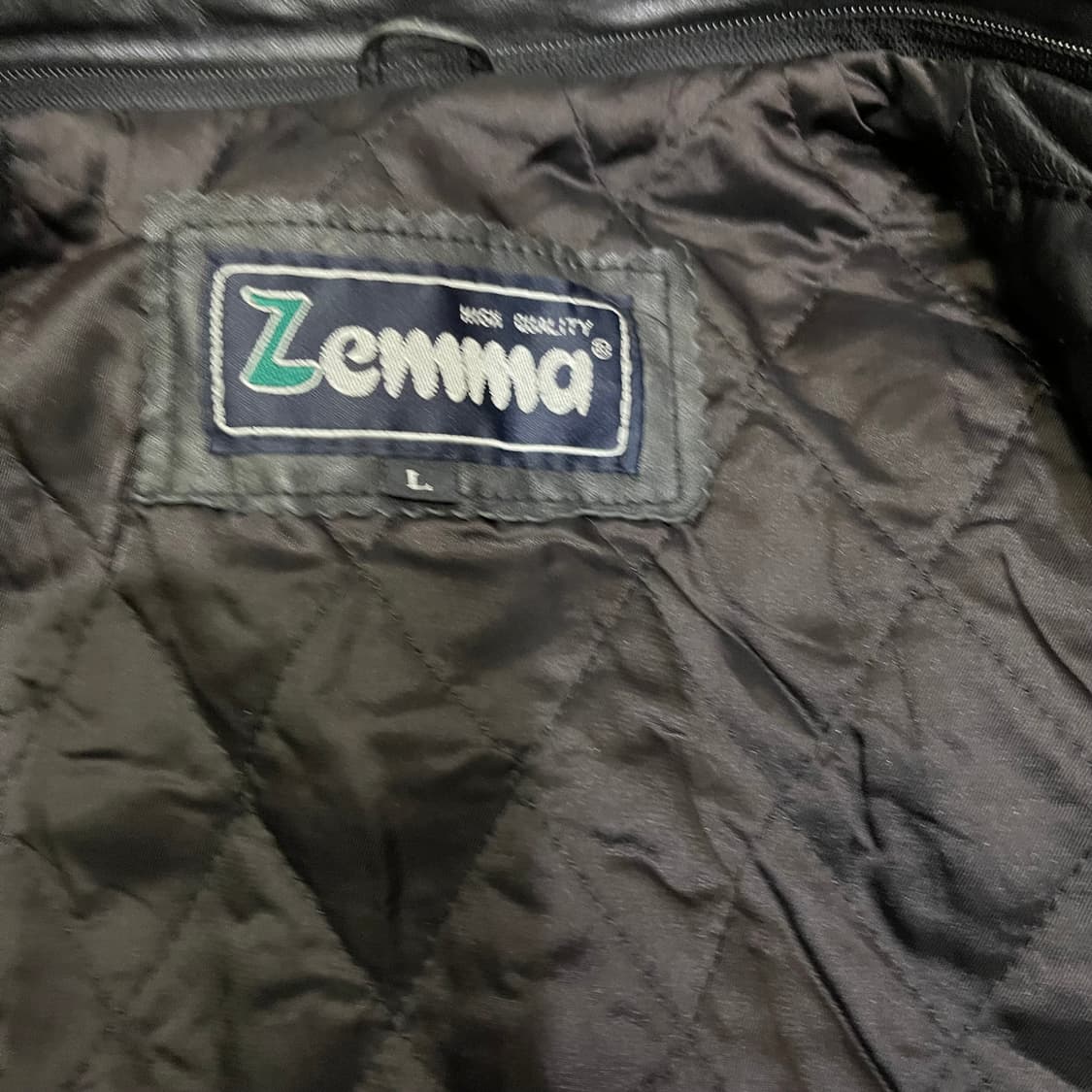 90's 빈티지 레더 자켓 상품이미지6