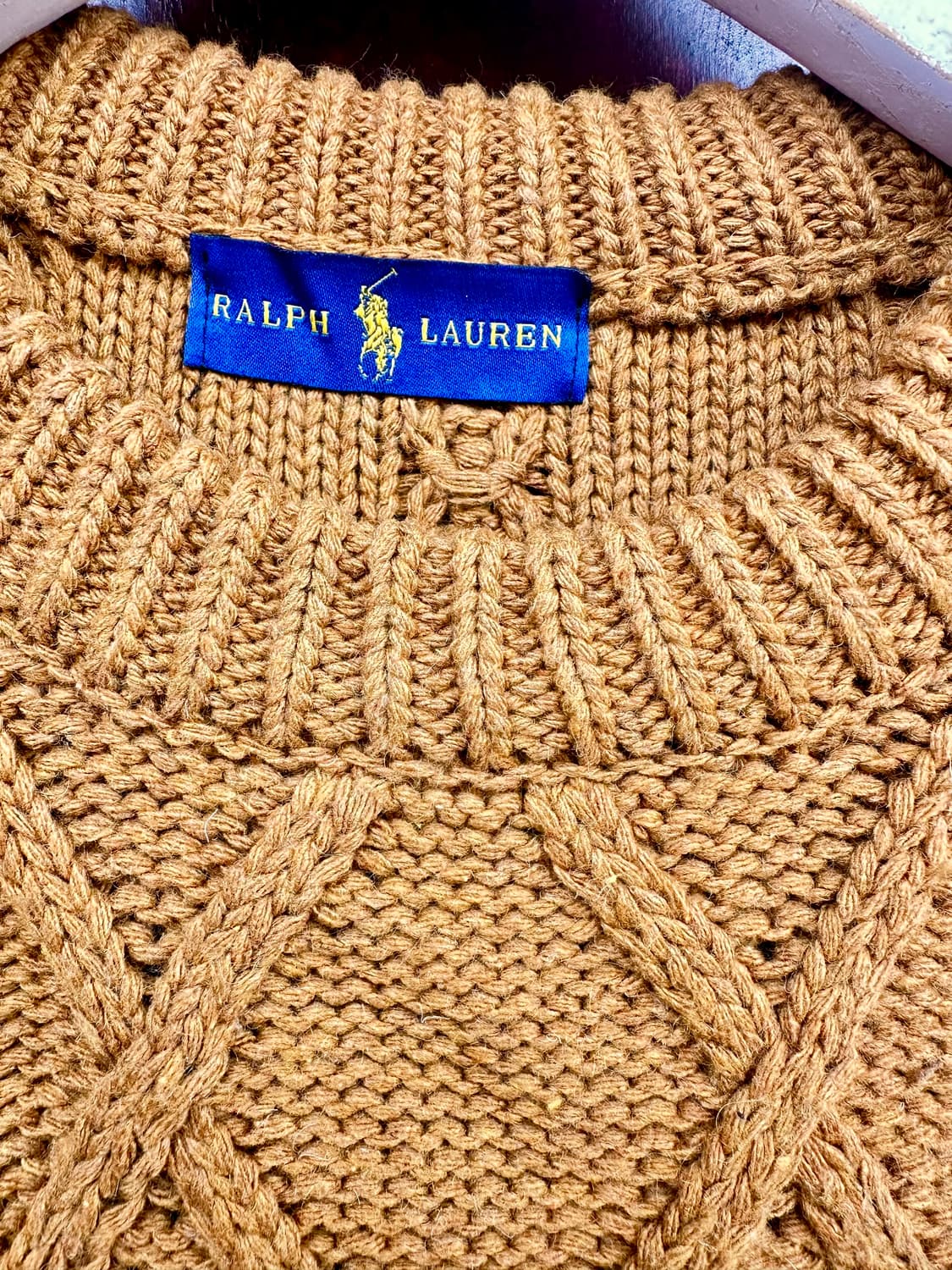  랄프로렌 케이블 니트 상품이미지4