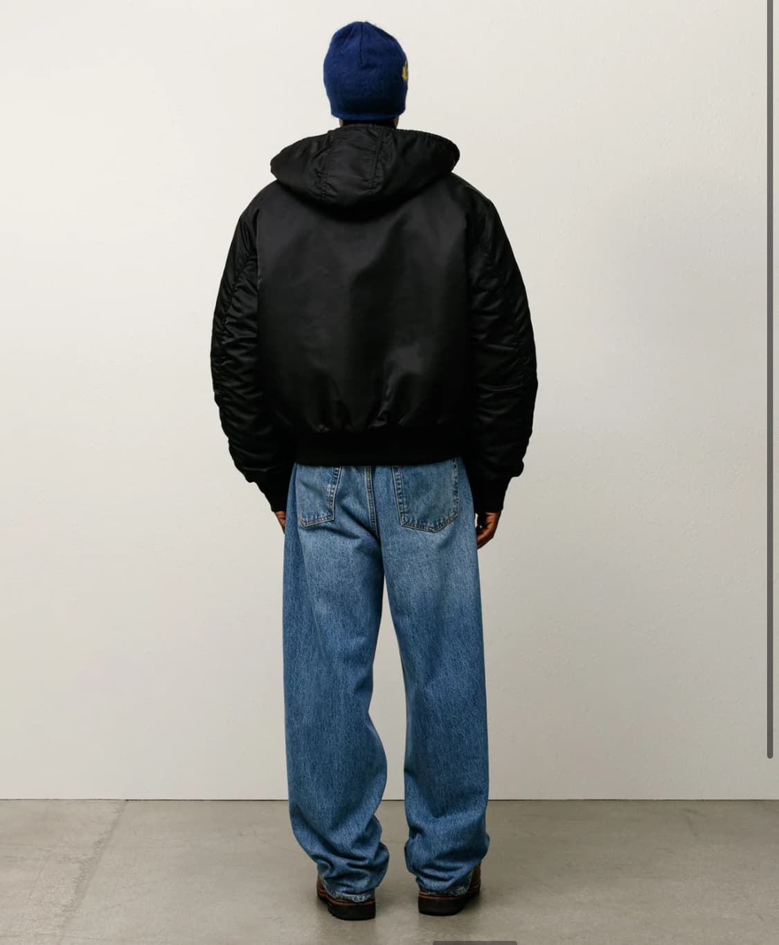 STUSSY FLIGHT BOMBER패딩(M) 상품이미지4