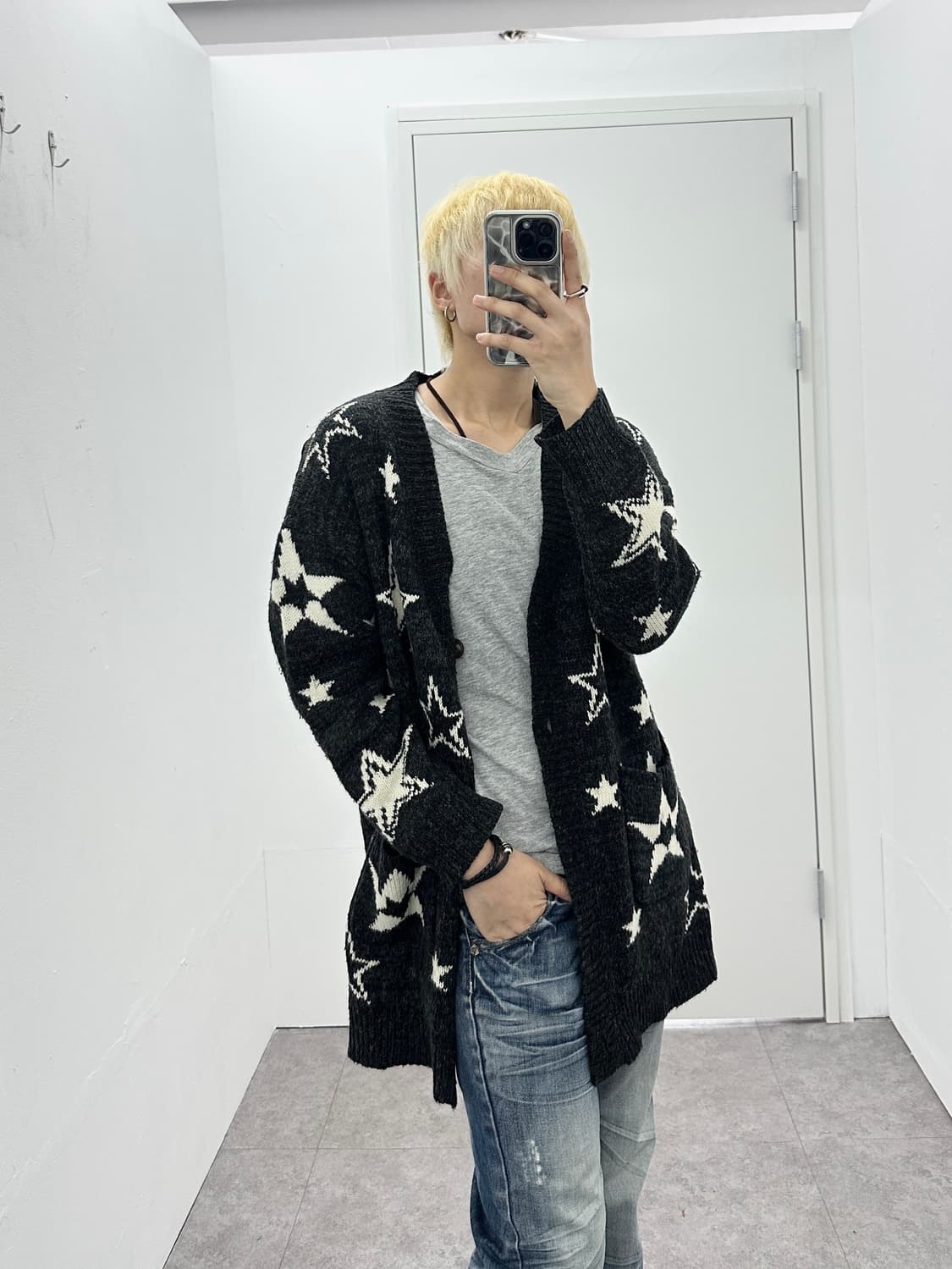 Vintage star cardigan  상품이미지1