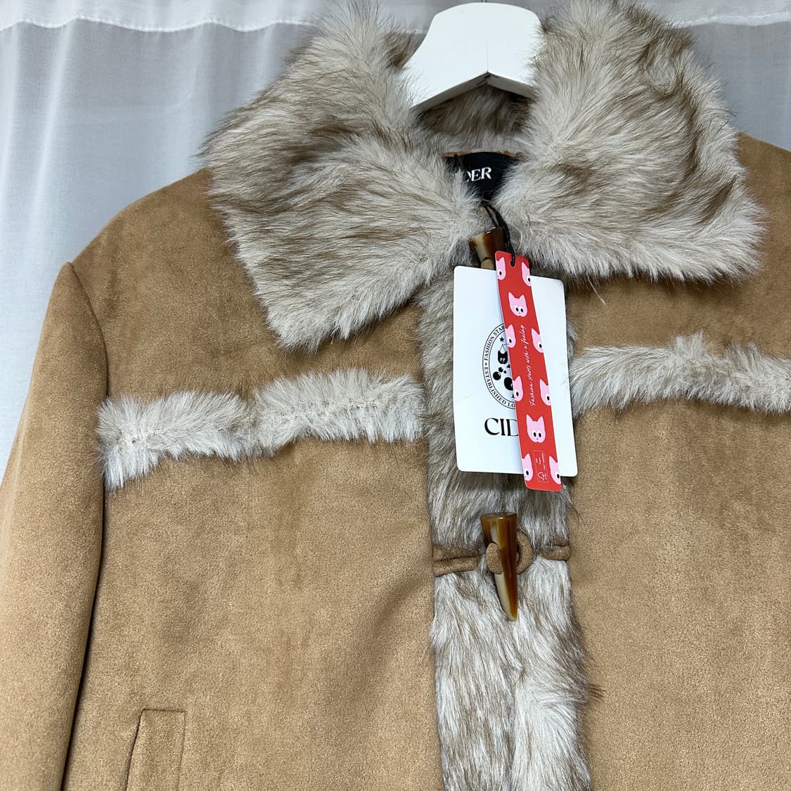 (새상품) 샵사이더 토글 퍼 자켓 - L 상품이미지3