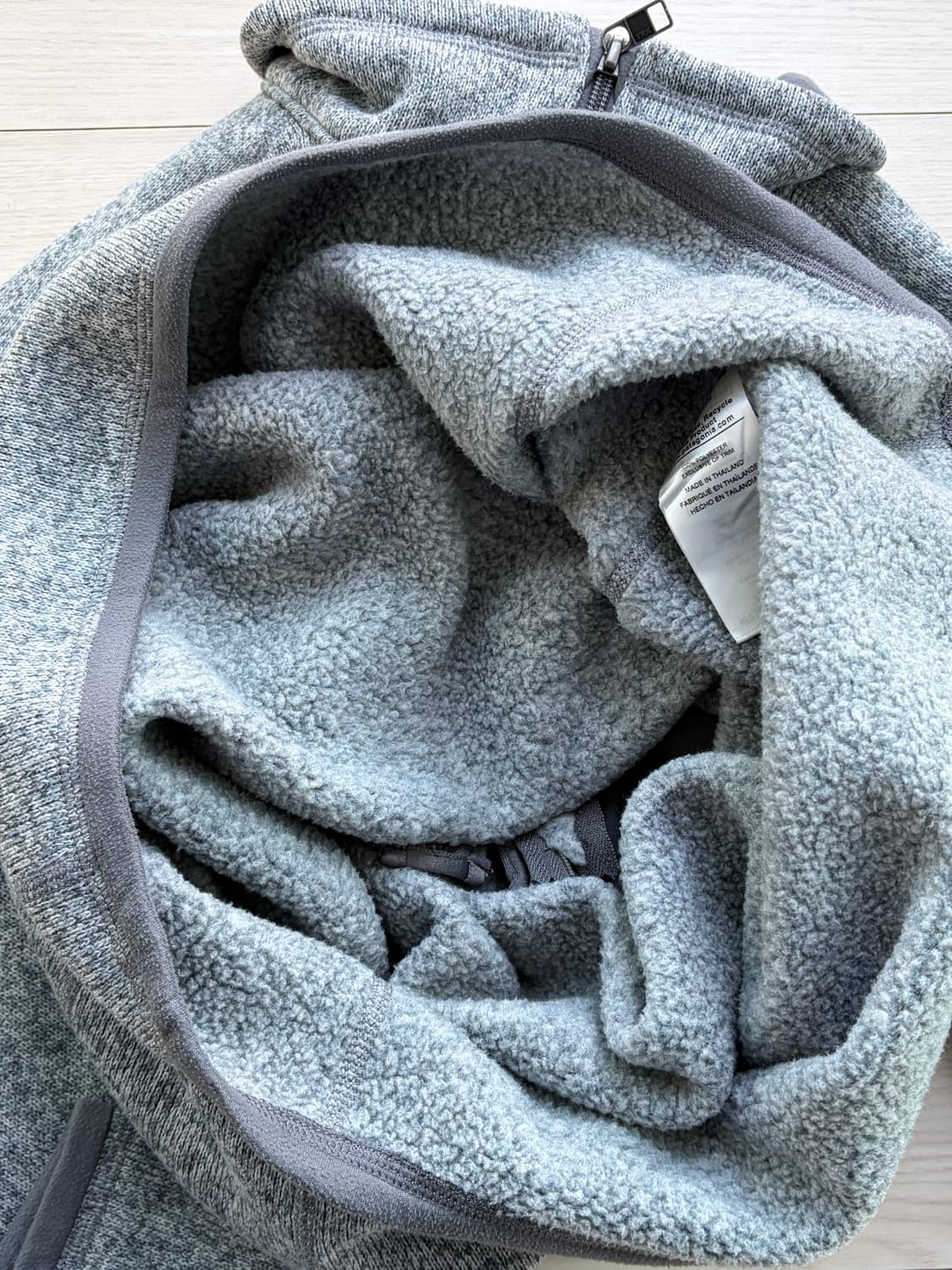 파타고니아 신칠라 감성 니트 플리스 하프집업 S (97-100) 상품이미지6