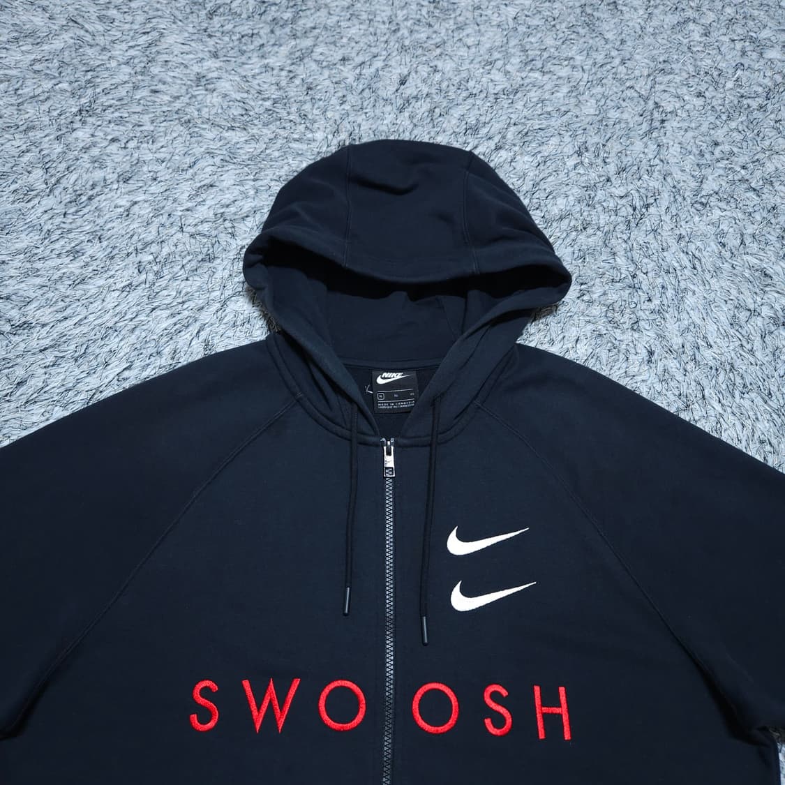 나이키) XL 남자 더블스우시 후드집업 / 왕눈이샵 상품이미지3