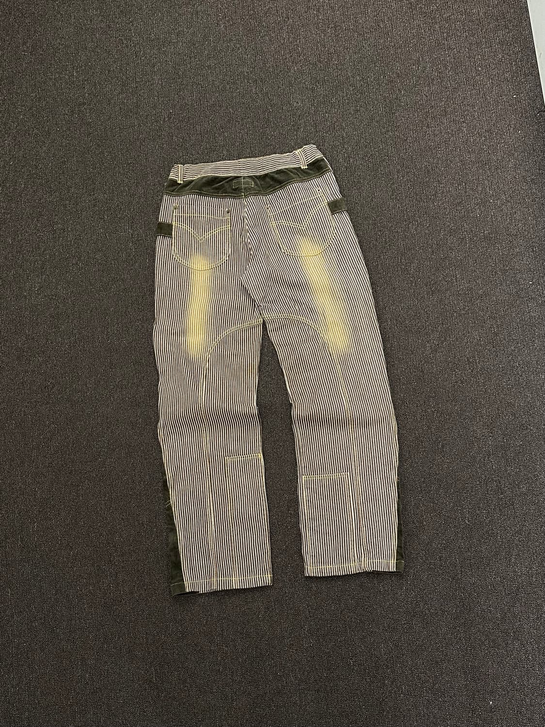 S)BLUEMOON LIVE 빈티지 스트라이프 팬츠 상품이미지5