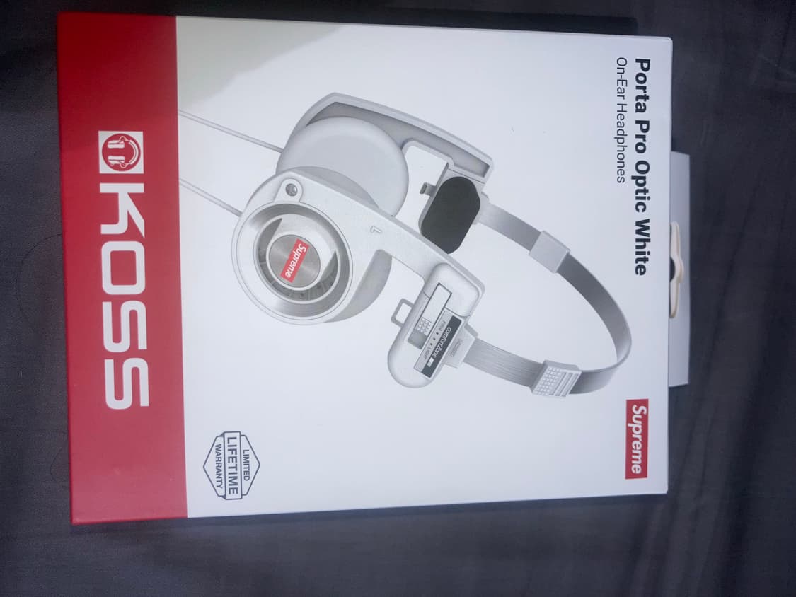 SUPREME KOSS PORTA PRO 슈프림 코스 포타 프로 화이트  상품이미지6
