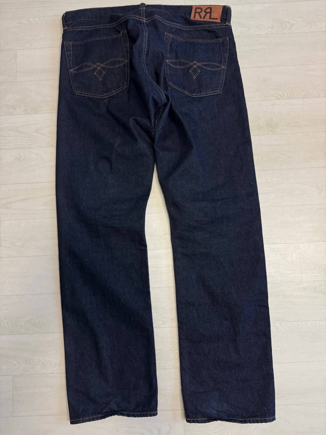 RRL 로우 스트레이트핏 셀비지 진 38X32 상품이미지2