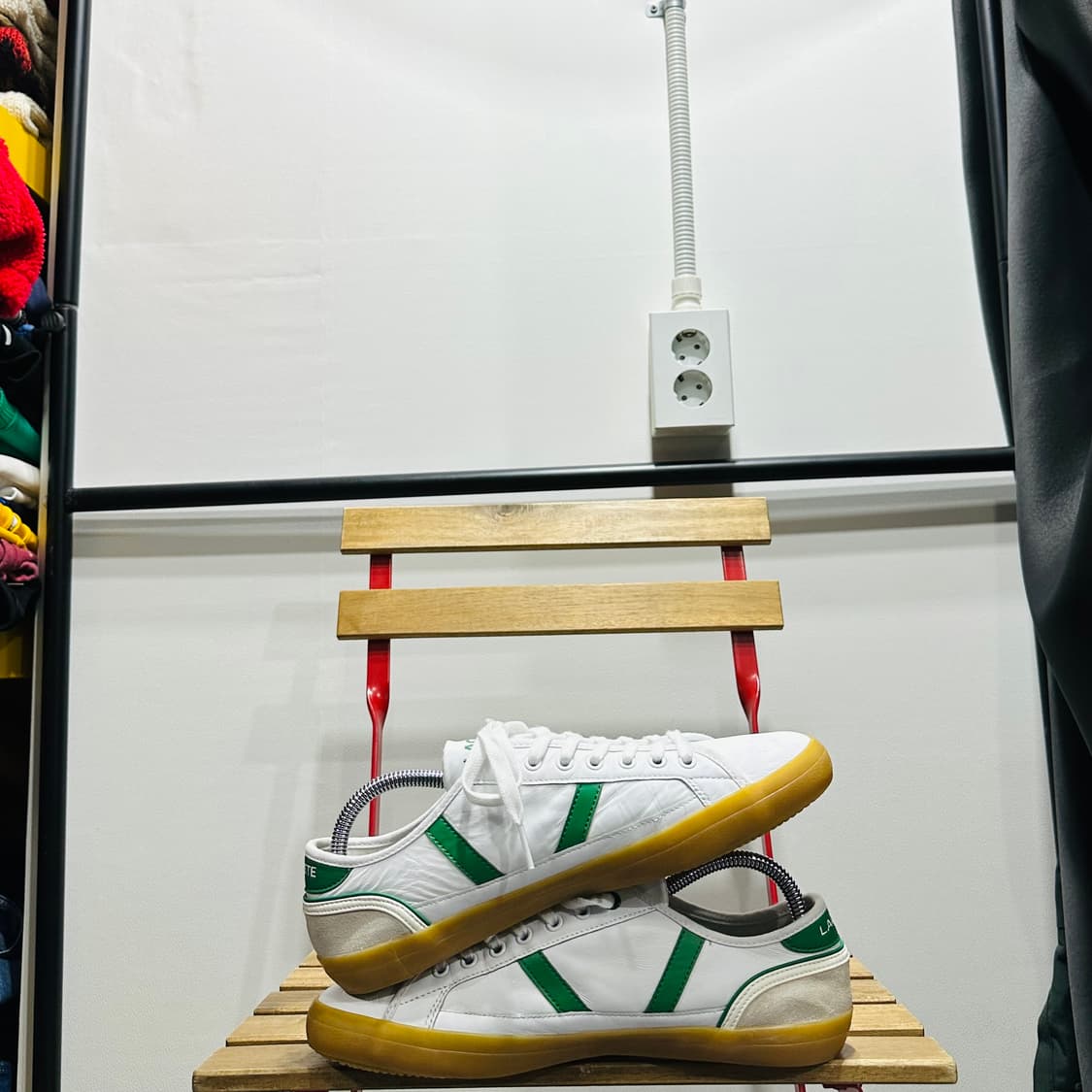 UK8) 270 라코스테  운동화 남성 남자 신발 사이드라인 상품이미지7