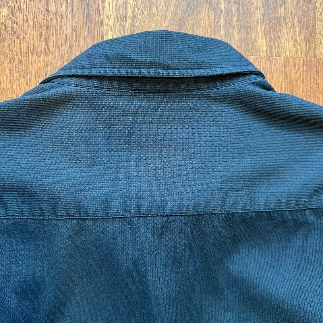 [2XL]마시모두띠 네이비 코튼 셔츠 상품이미지7