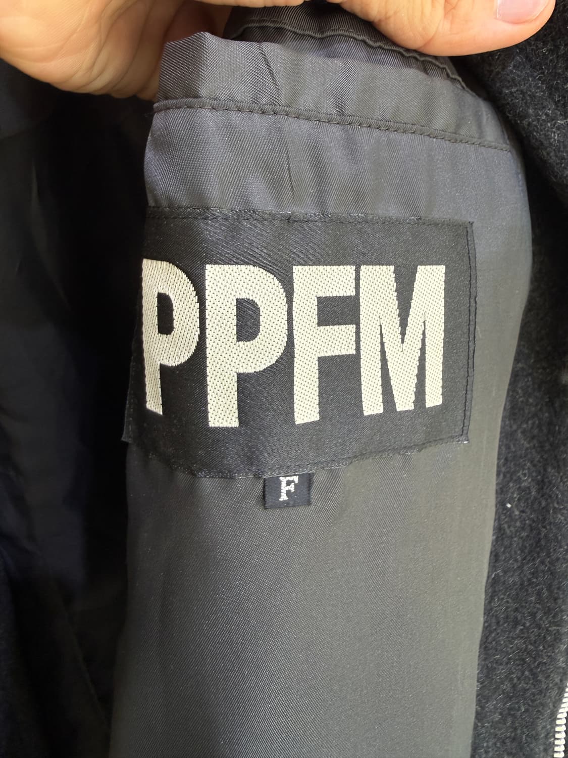 PPFM (Made in Japan) 울 후드 코트  상품이미지7