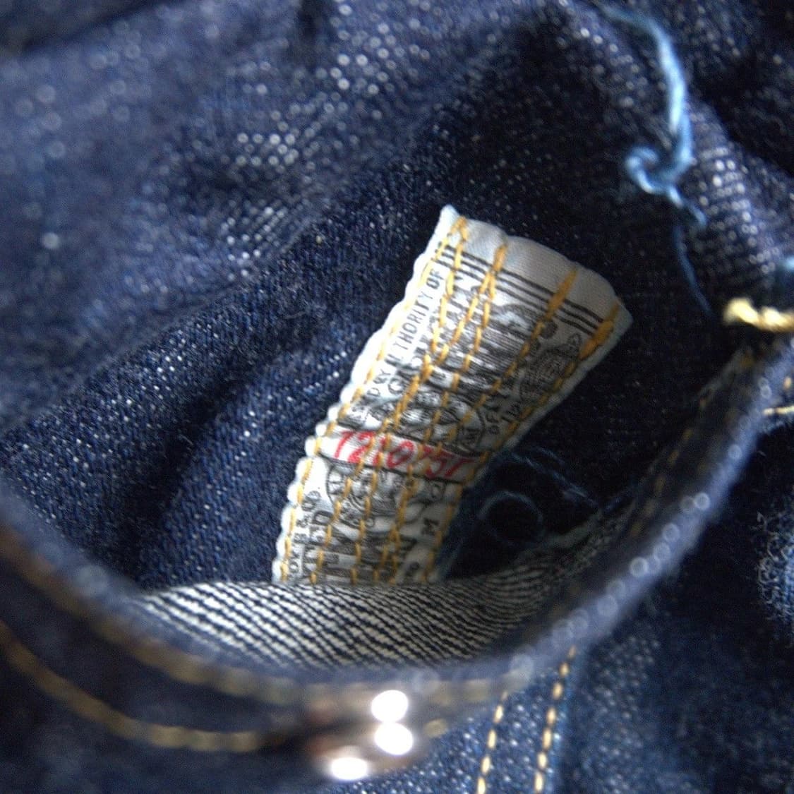 더 리얼 맥코이 600R 데님 자켓 상품이미지5