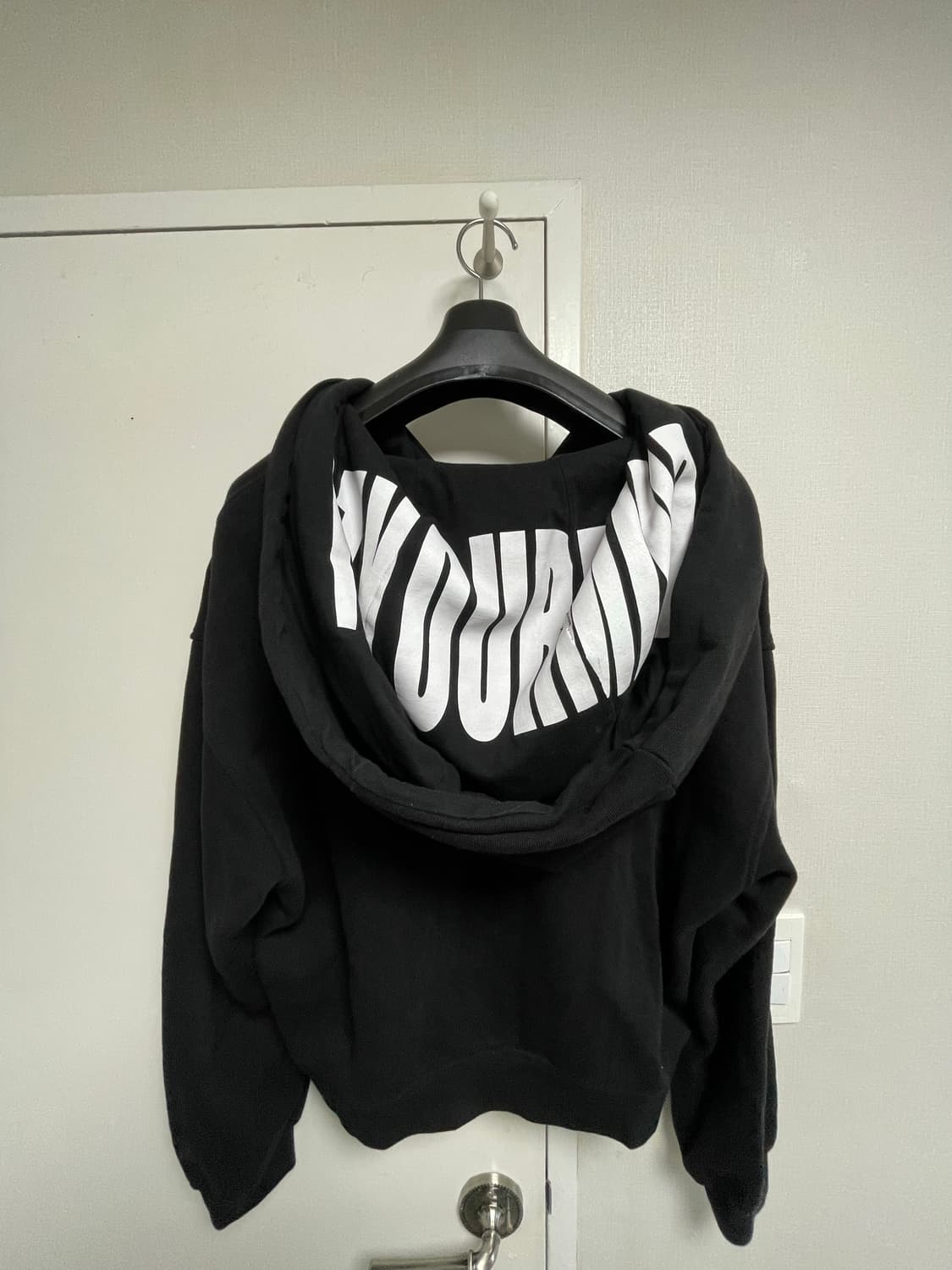 (OS)프로젝트gr 자이언트 집 후드 블랙 상품이미지3