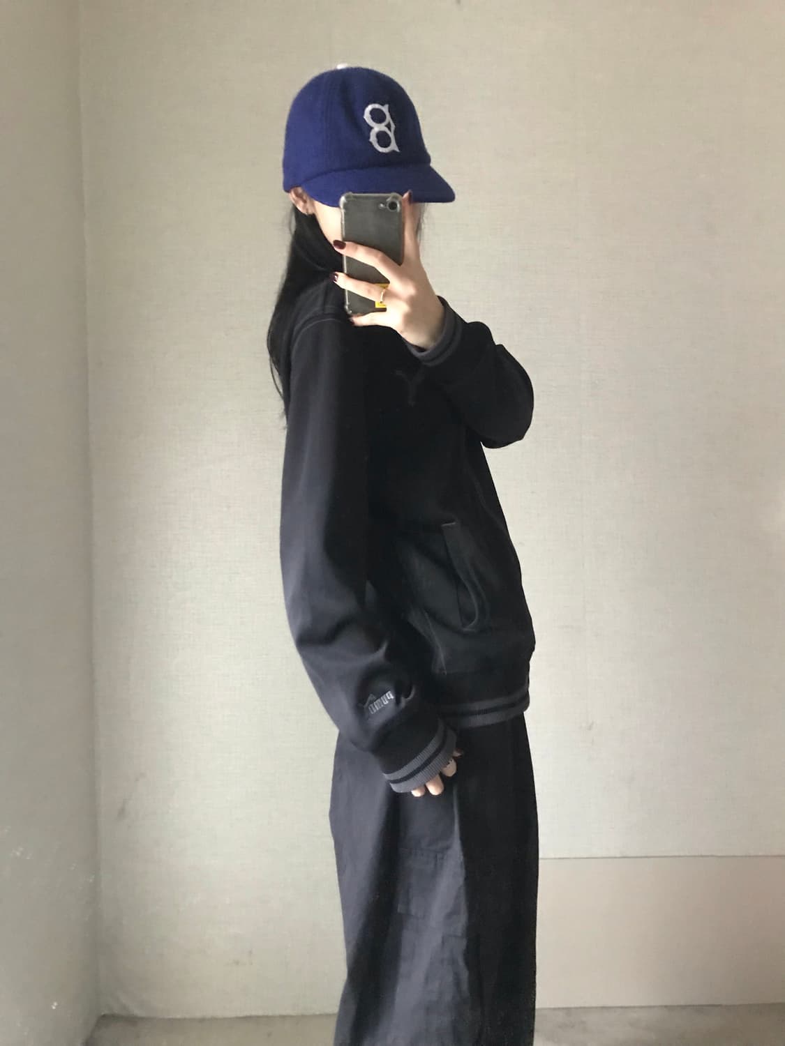 퓨마 블랙 하이넥 져지 상품이미지4