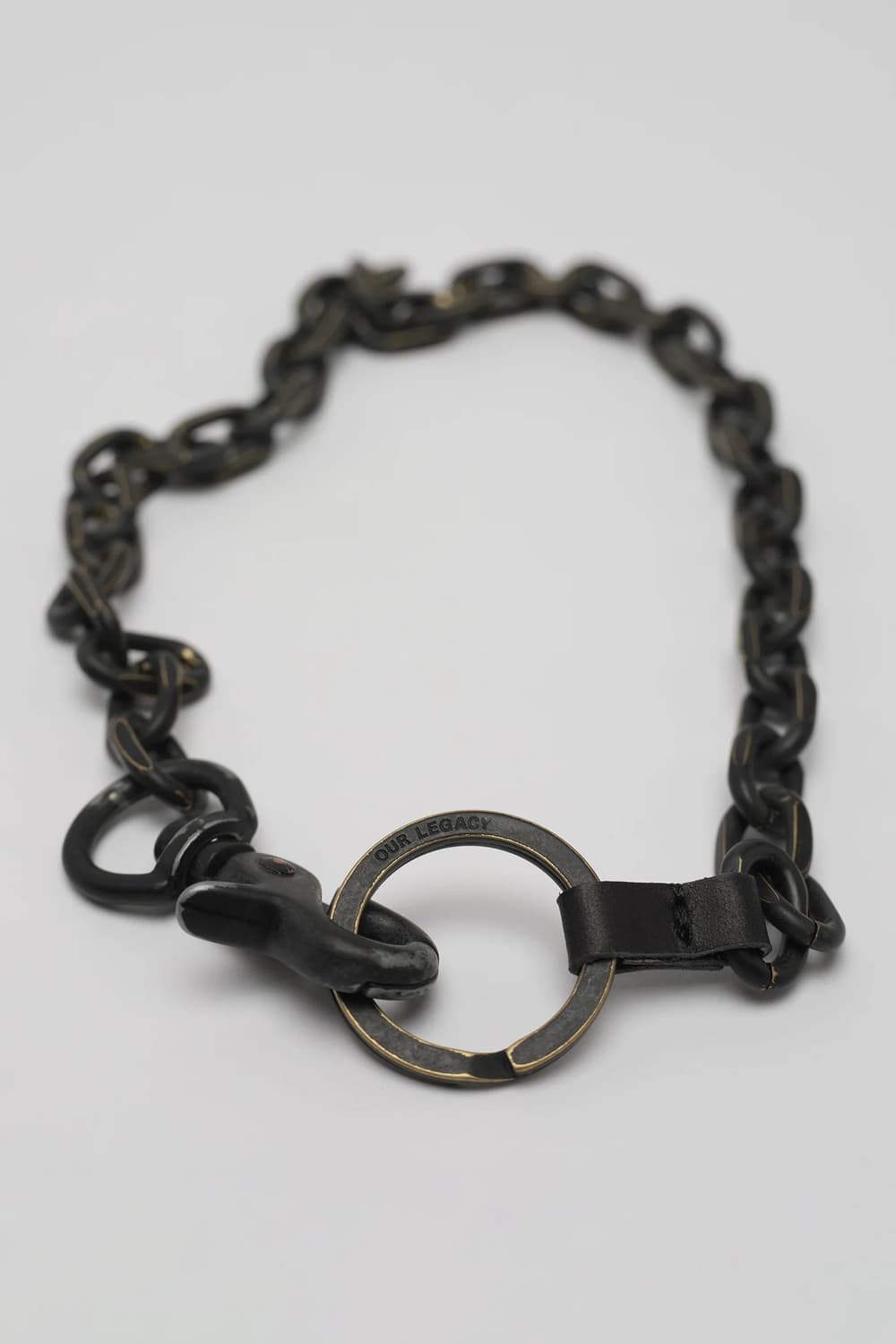 아워레가시 라돈 바니시드 블랙 메탈 키체인&목걸이 상품이미지2