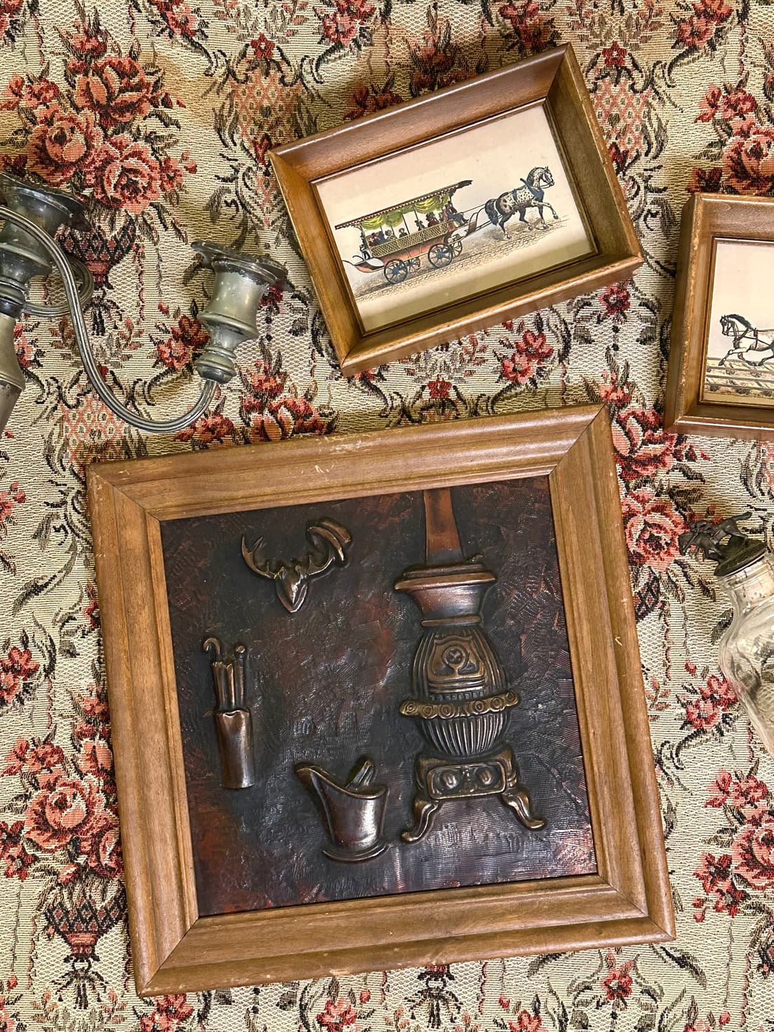 Holland vintage wooden copper plaques 상품이미지5