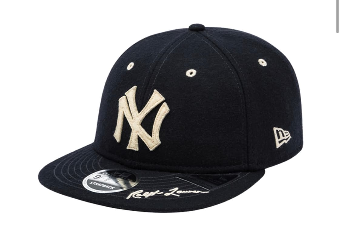 뉴에라 MLB x 폴로 랄프로렌 스트랩백 네이비 상품이미지1