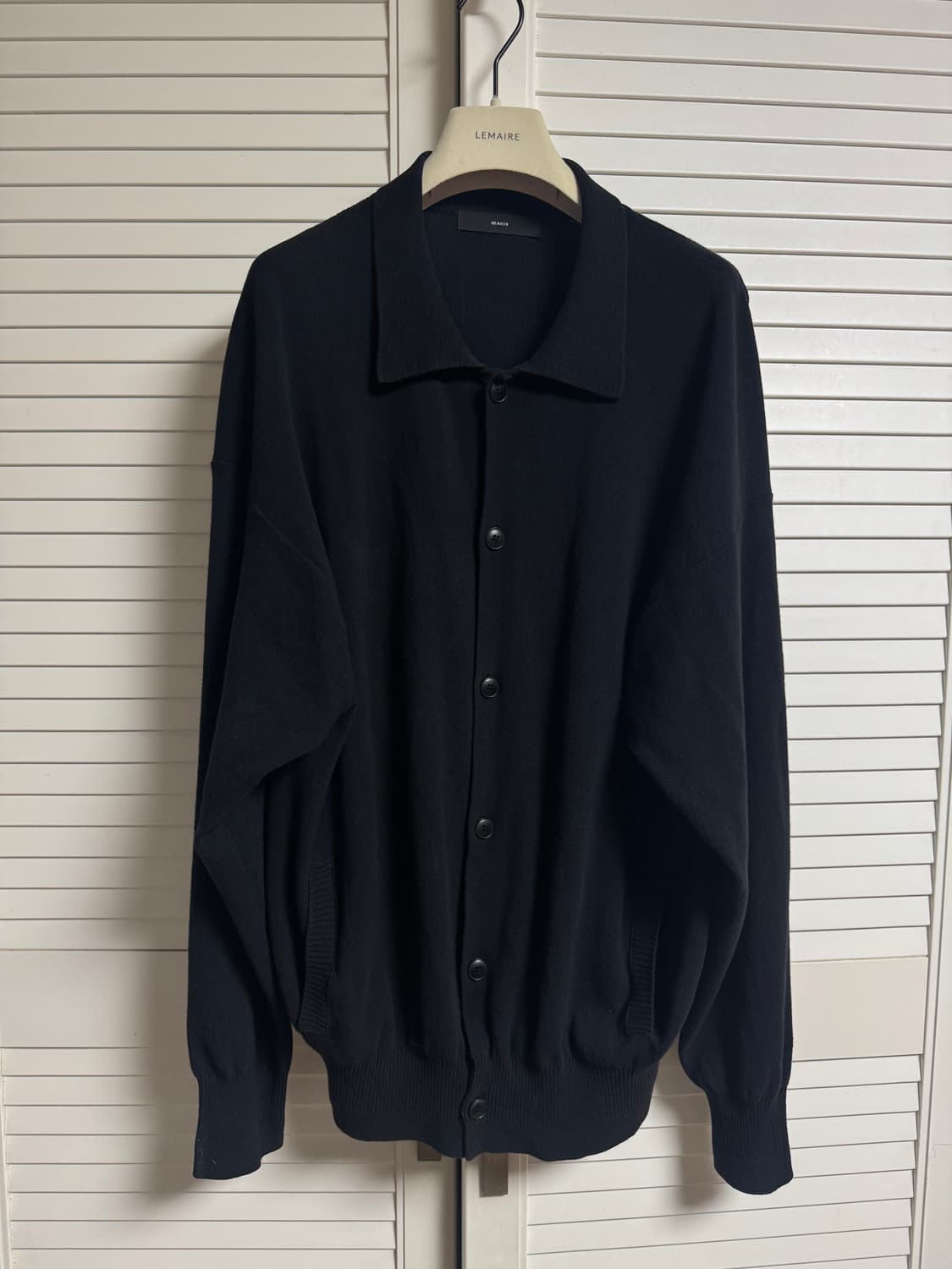 삼성물산 비이커 카라 가디건 오버핏 100~105 상품이미지1