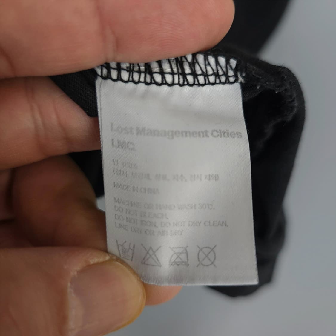 엘엠씨 LMC 로고 그래픽 반팔티 블랙 상품이미지8