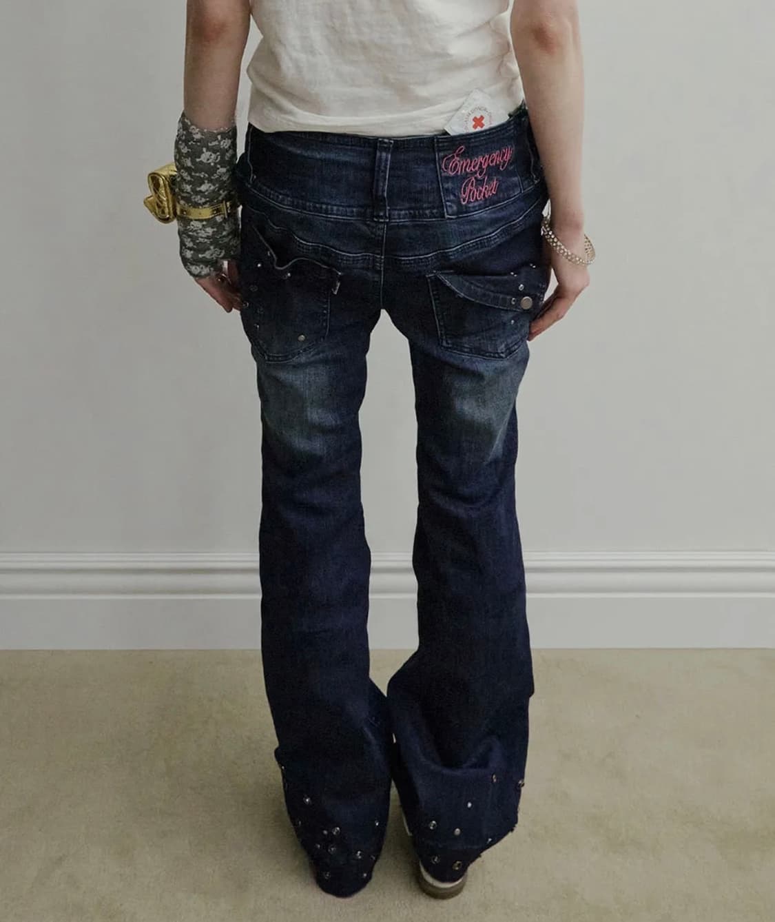 스컬프터 diy bootcut denim indigo 상품이미지2