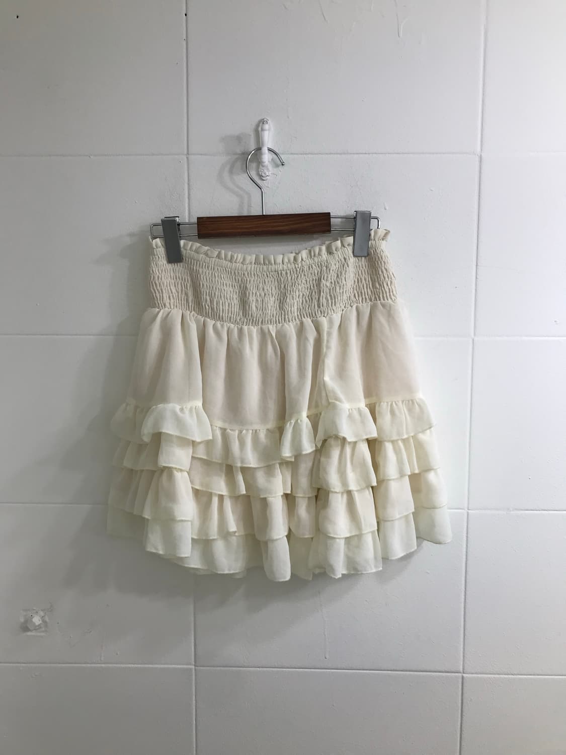 리즈리사 베이지 니혼진 도트 체크 모리걸  상품이미지7