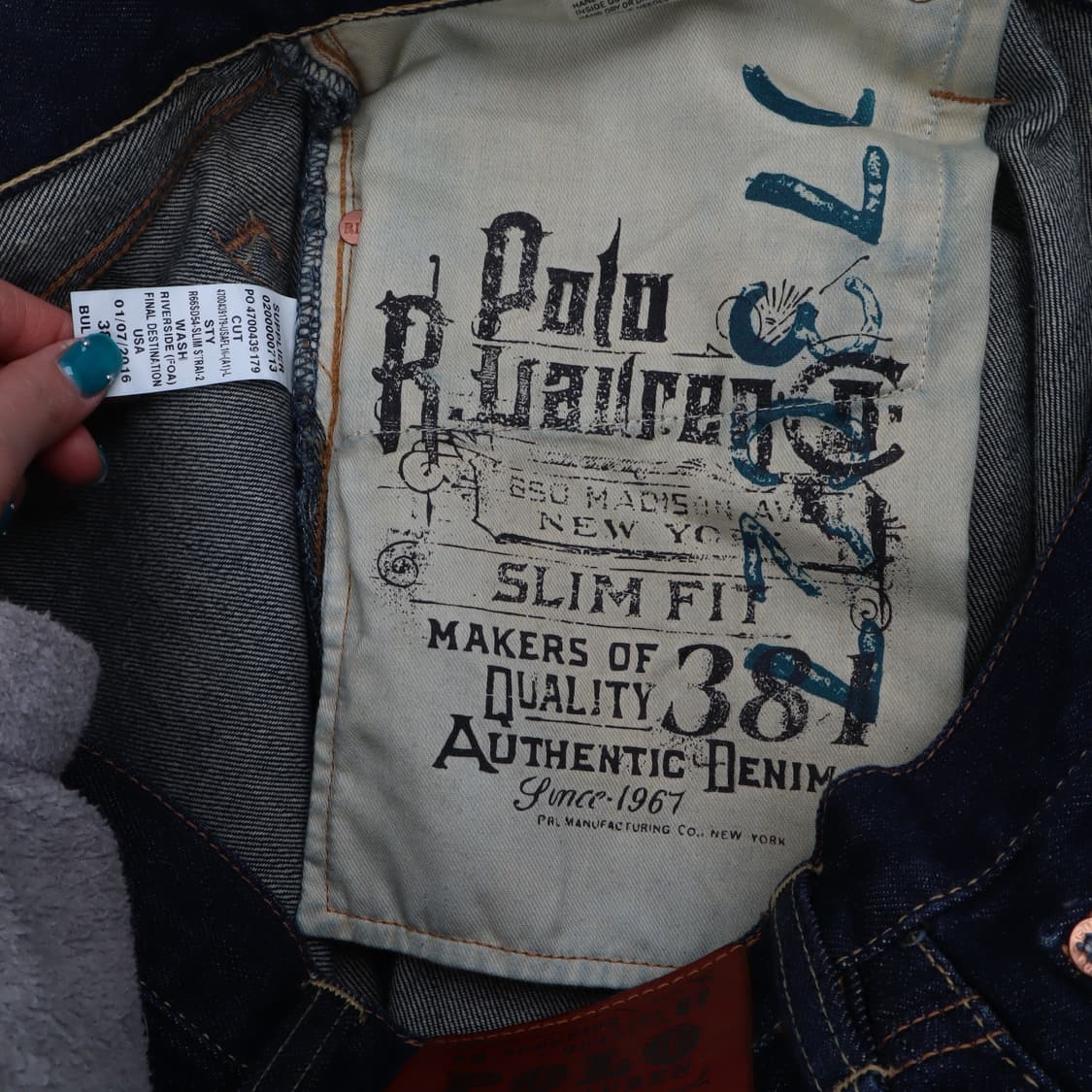 폴로 랄프로렌 데님팬츠 38x30 상품이미지10