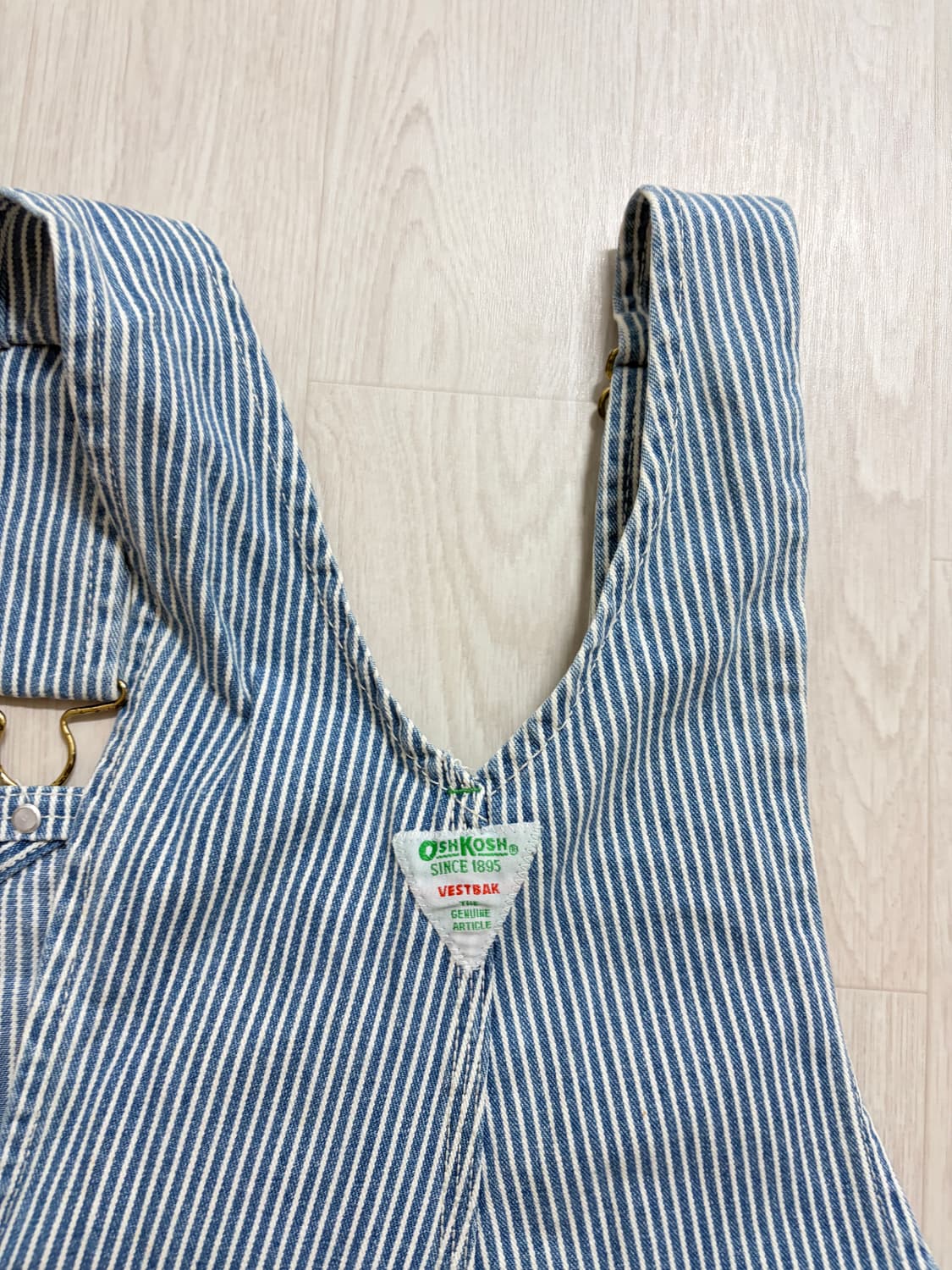 오시코시 스트라이프 오버롤 32x30 상품이미지5