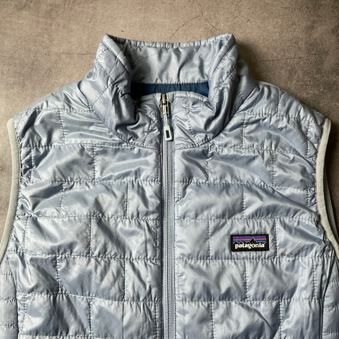 PATAGONIA 파타고니아 라이트블루 패딩 조끼 베스트 A00427 상품이미지2