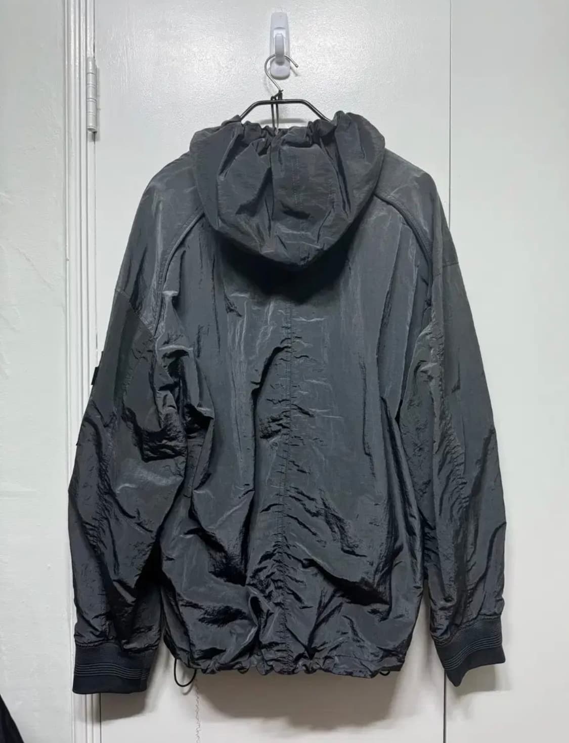 준지 나일론 MA-1 후드집업 그레이 상품이미지2