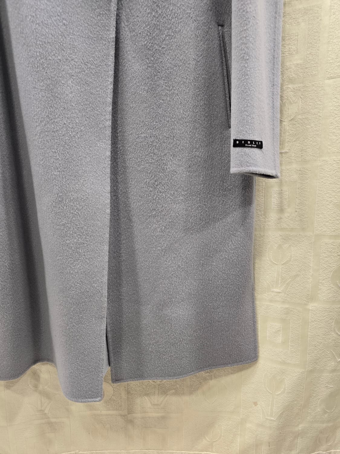 시슬리 핸드메이드 모직 롱코트 95 (66) 상품이미지4