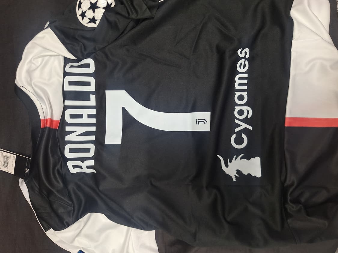 호날두 유벤투스 블록코어 반팔 oem 상품이미지1