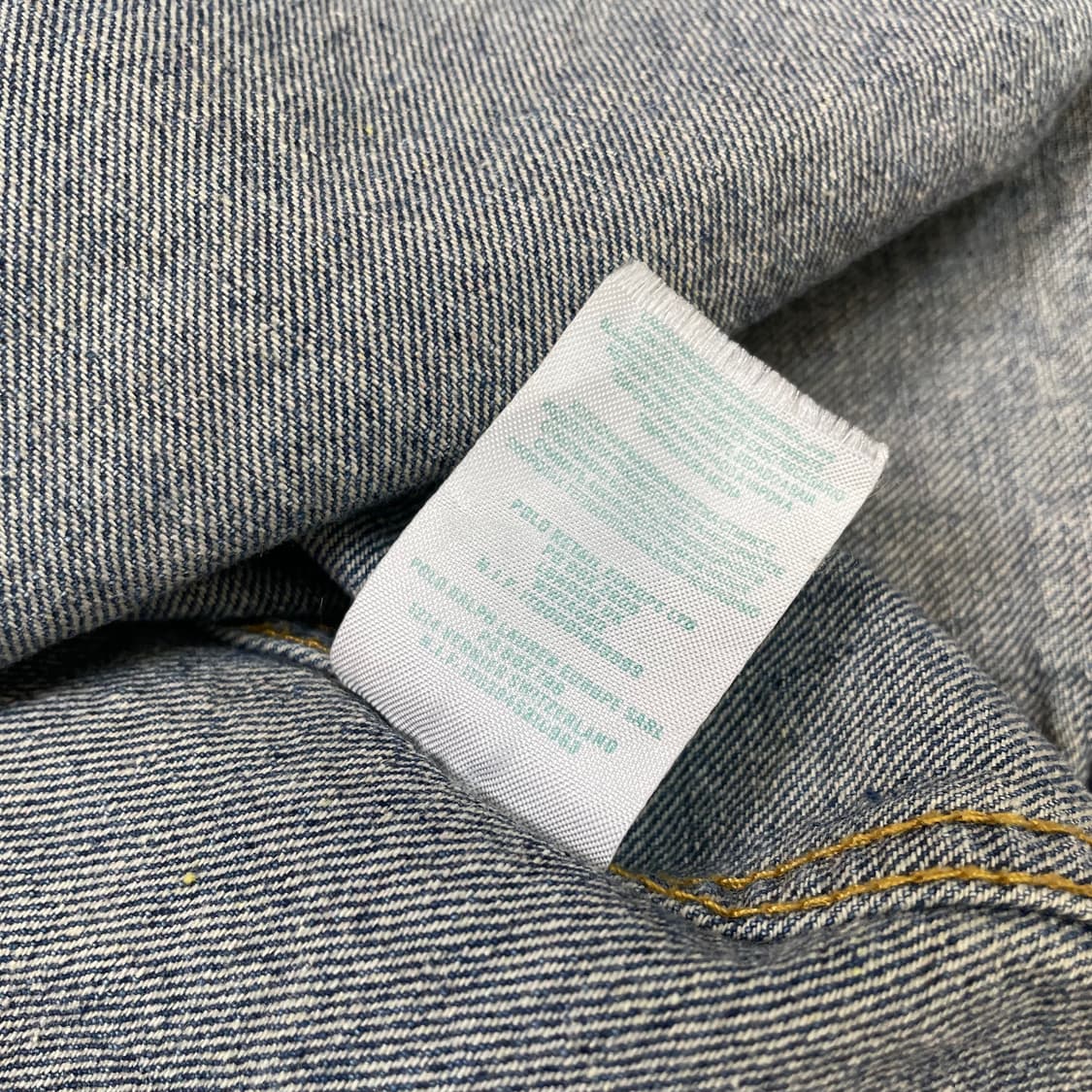 RRL 랄프로렌 더블알엘 웨스턴 데님셔츠  상품이미지8