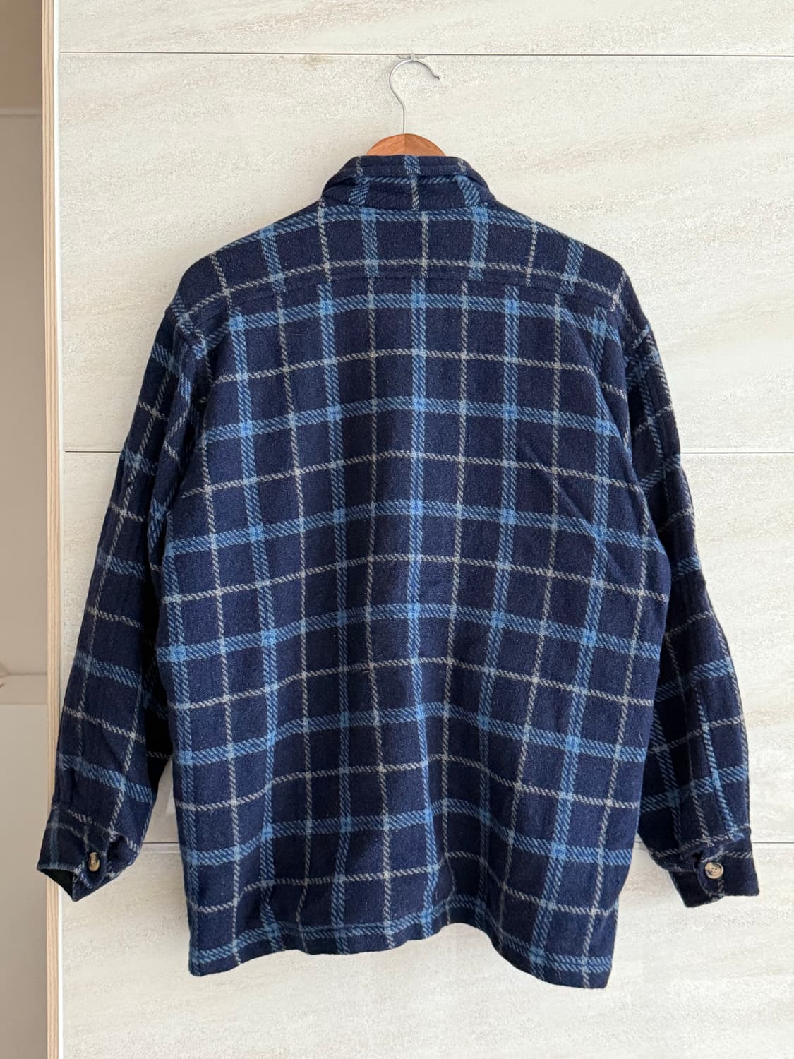 90-00s 스투시 플레이드 플란넬 셔츠 상품이미지2