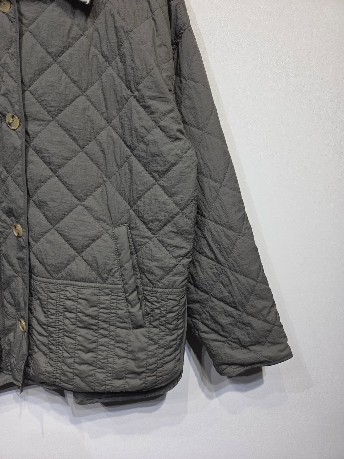 epigram 에피그램 니트 카라 퀼팅 자켓 상품이미지5