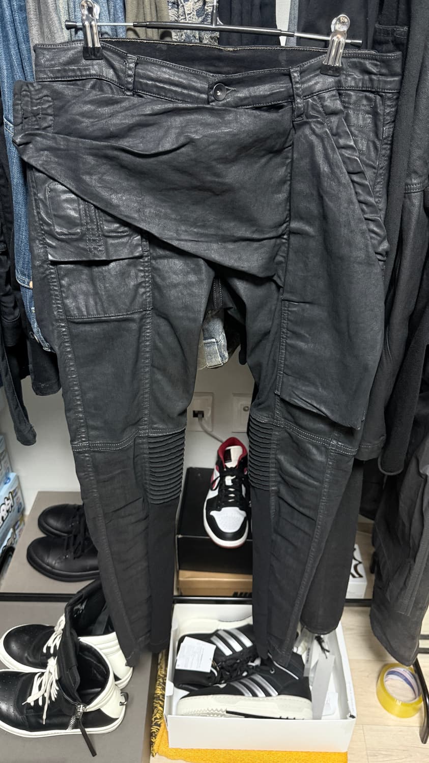 릭오웬스 멤피스 코팅데님 국문택 정품 30사이즈 상품이미지1