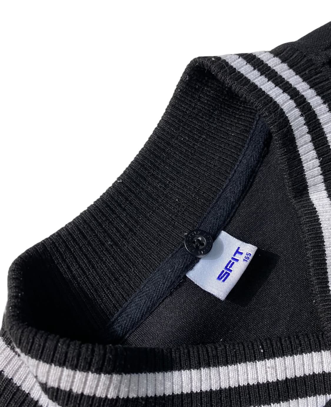 SPIT 블랙 바시티 자켓 상품이미지4