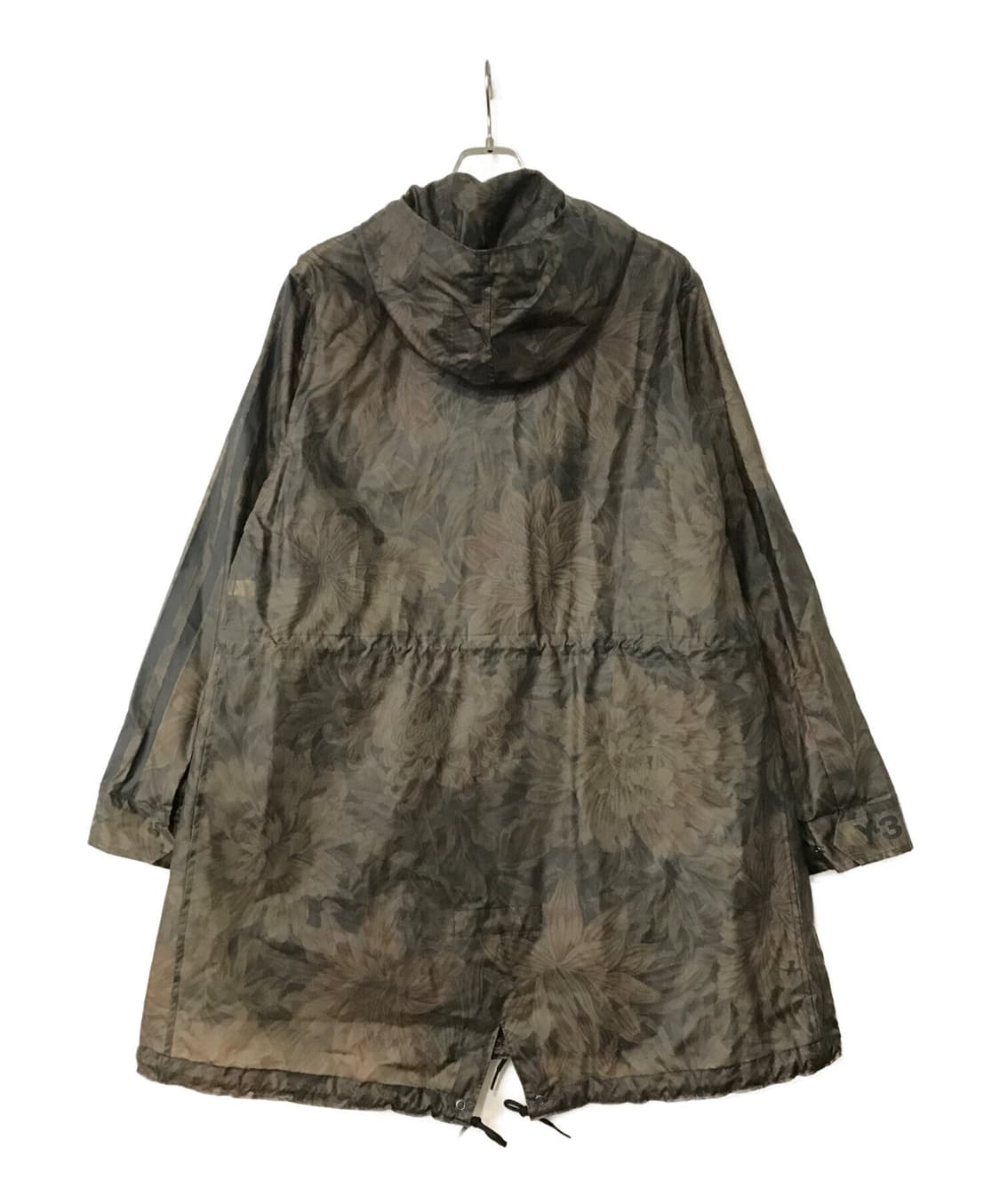 Y-3 요지 야마모토 아디다스 카모 포레스트 플라워 모드 코트 미드 자켓 상품이미지2