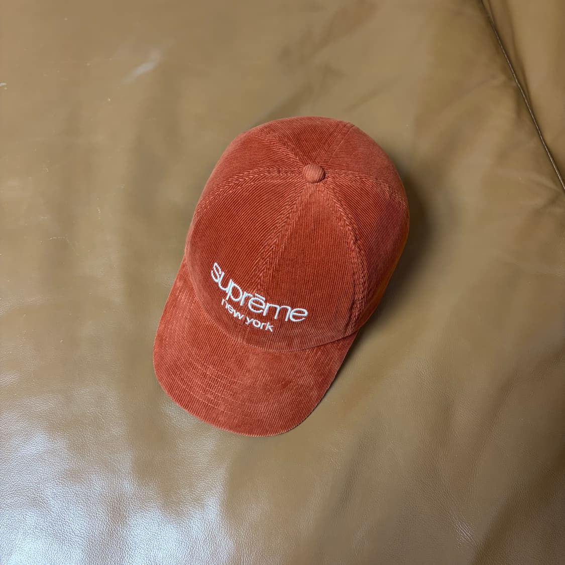 슈프림 6패널 볼캡 모자 고어텍스 클래식 로고 러스트 상품이미지5