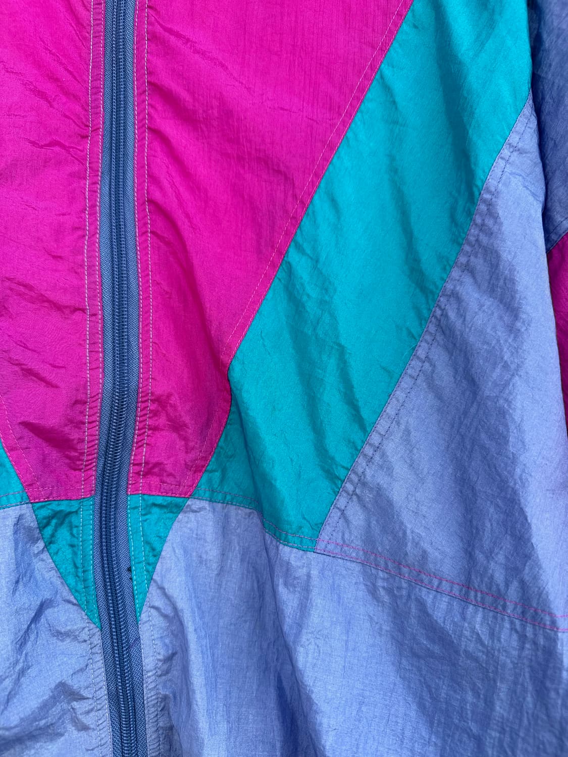 90's Retro Vibe Vintage Windbreaker 상품이미지4