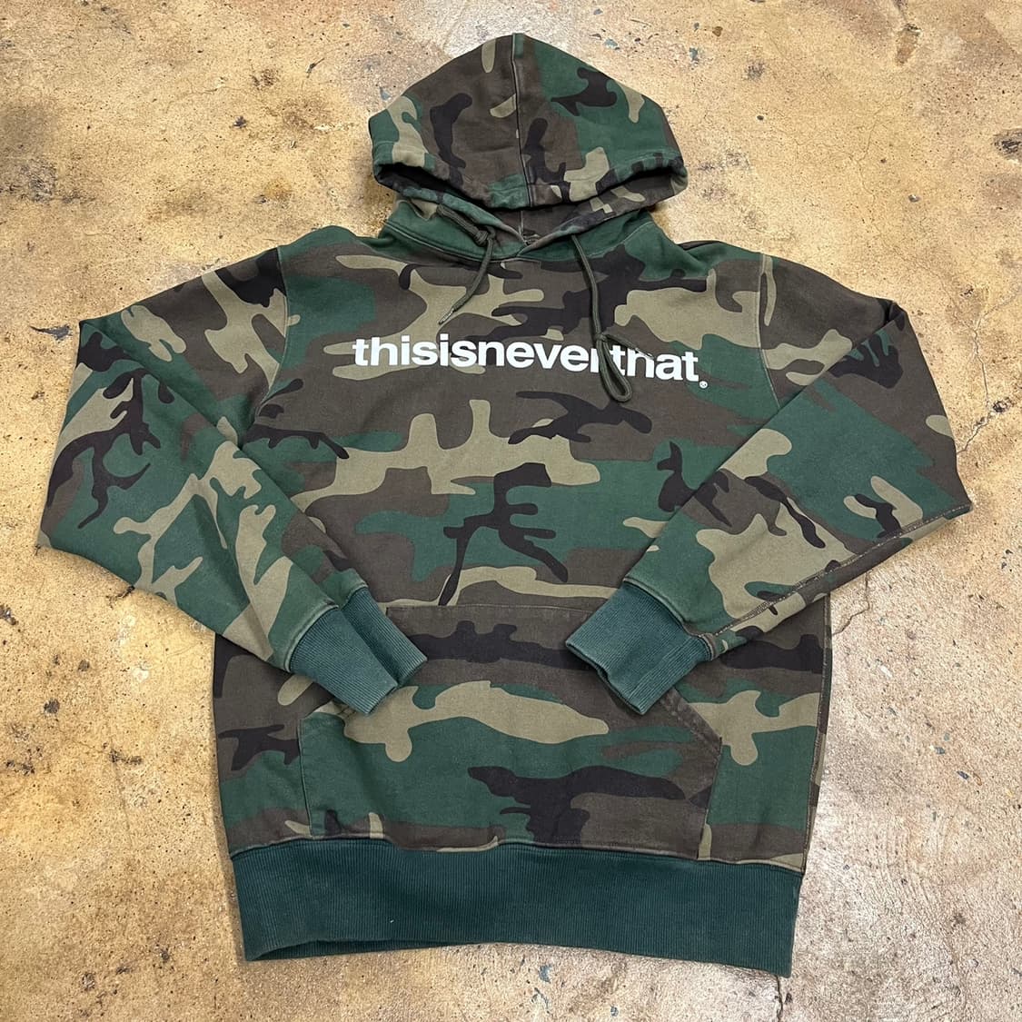 [정품/S] 디스이즈네버댓 카모 후드티 b10 상품이미지2