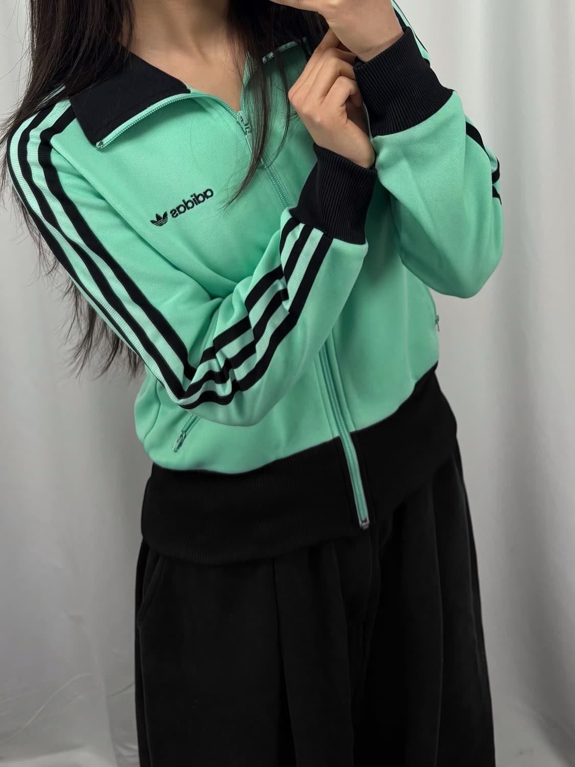 아디다스 베켄바우어 민트 트랙탑 져지 상품이미지2