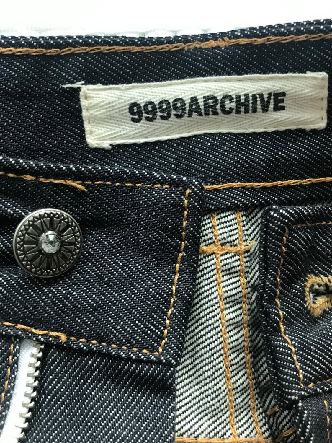 9999아카이브 Linking Wide Denim Pants 1사이즈 상품이미지2